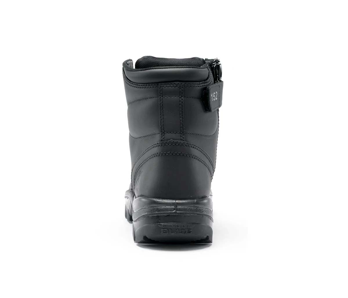 Steel Blue Argyle Lace Up Boot with Zip and Bump Cap -  (332152) - Image 13