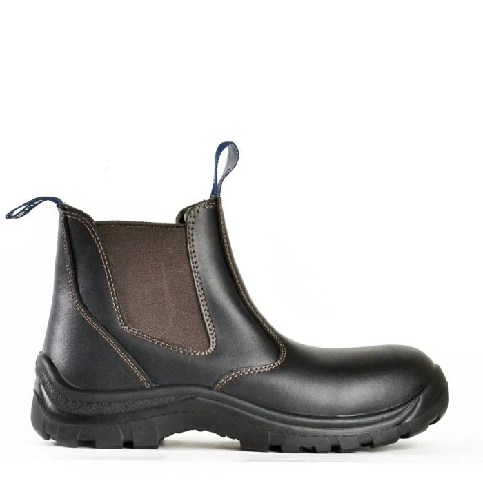 Bata Bushman Elastic Sided Slip On Non Safety Boot (805-44405) - Image 5