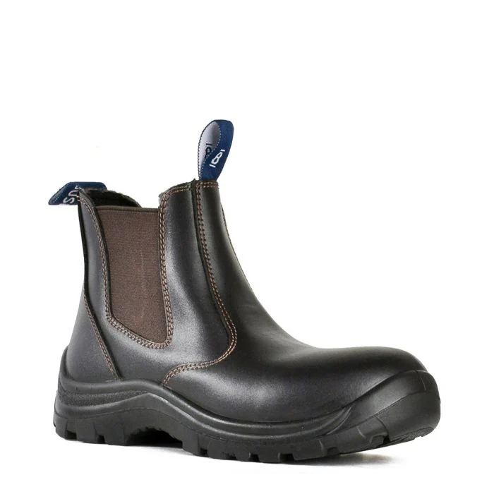 Bata Bushman Elastic Sided Slip On Non Safety Boot (805-44405) - Image 7