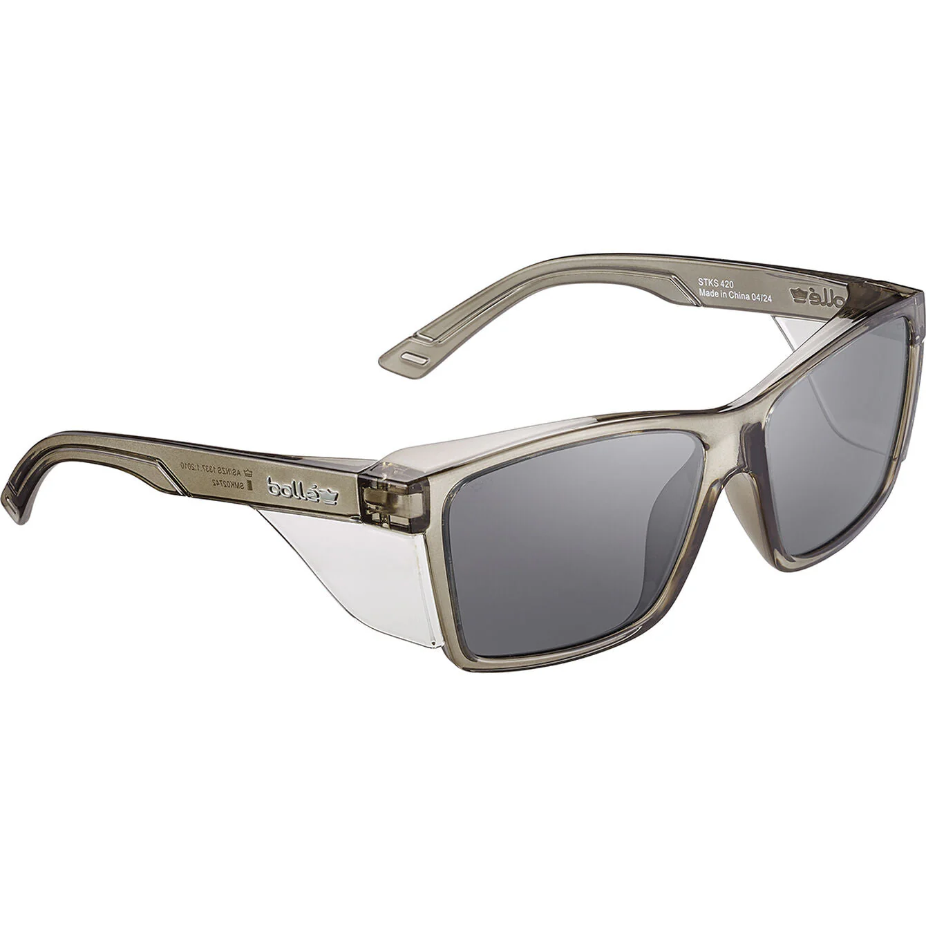 Bolle Safety STKS 420 Smoke Safety Glasses -(STK42N22A)