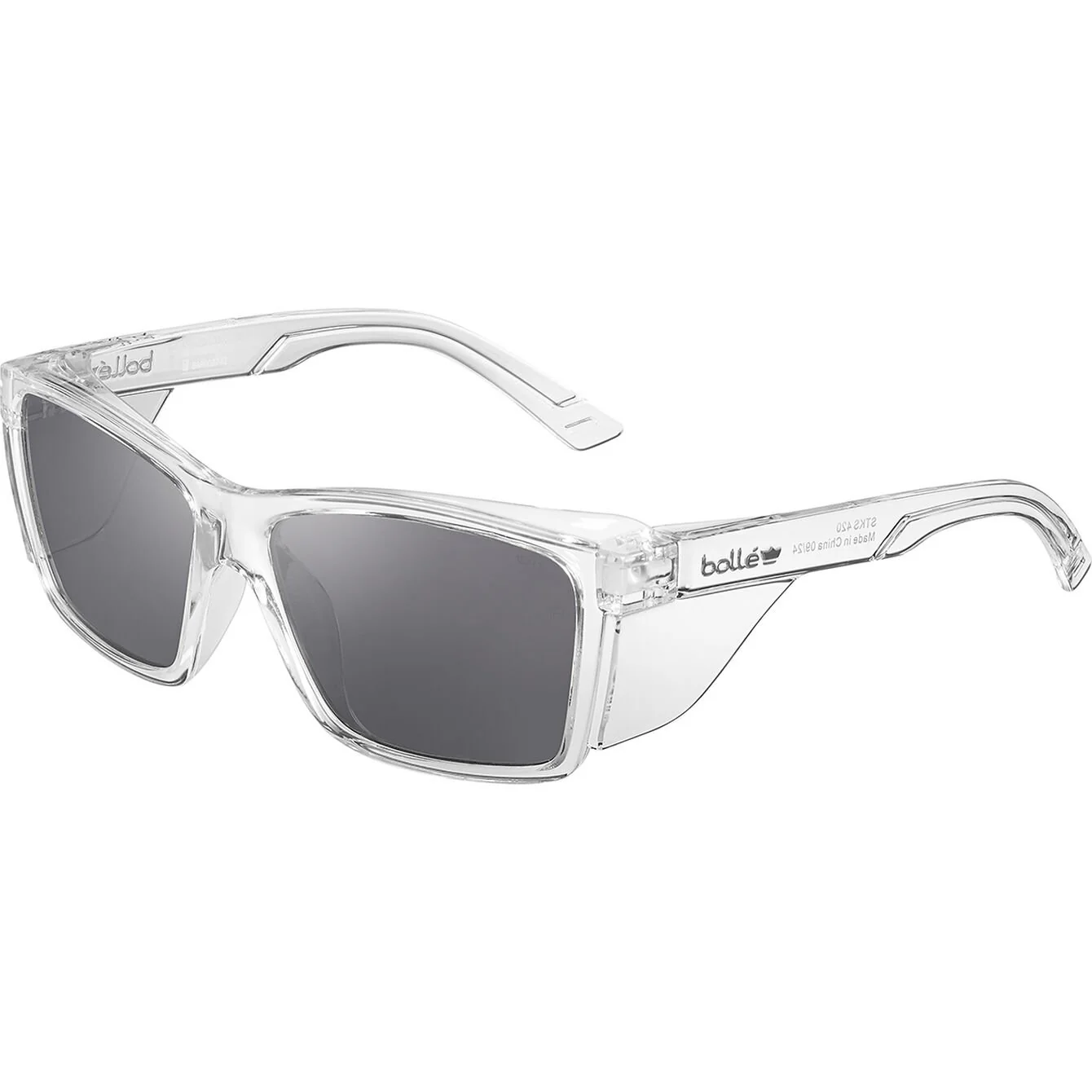Bolle Safety STKS 420Smoke Safety Glasses -(STK42N21A) - Image 2