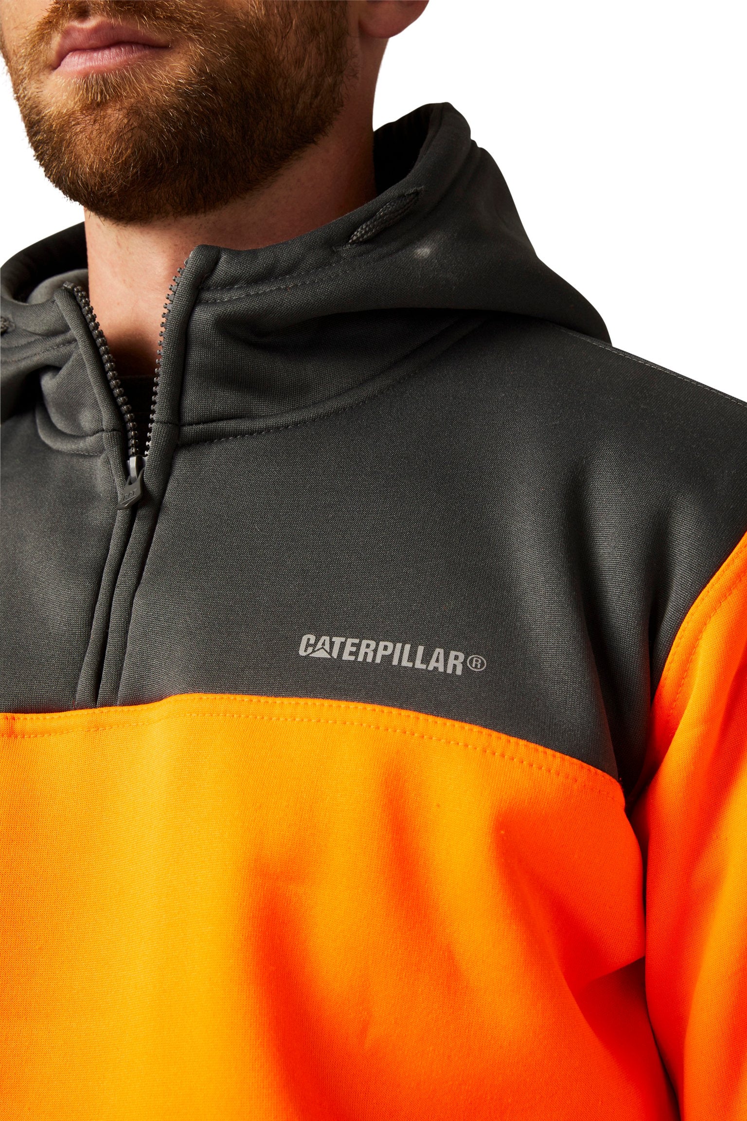 CAT Workwear Hi Vis Hoodie(1910070) - Image 3