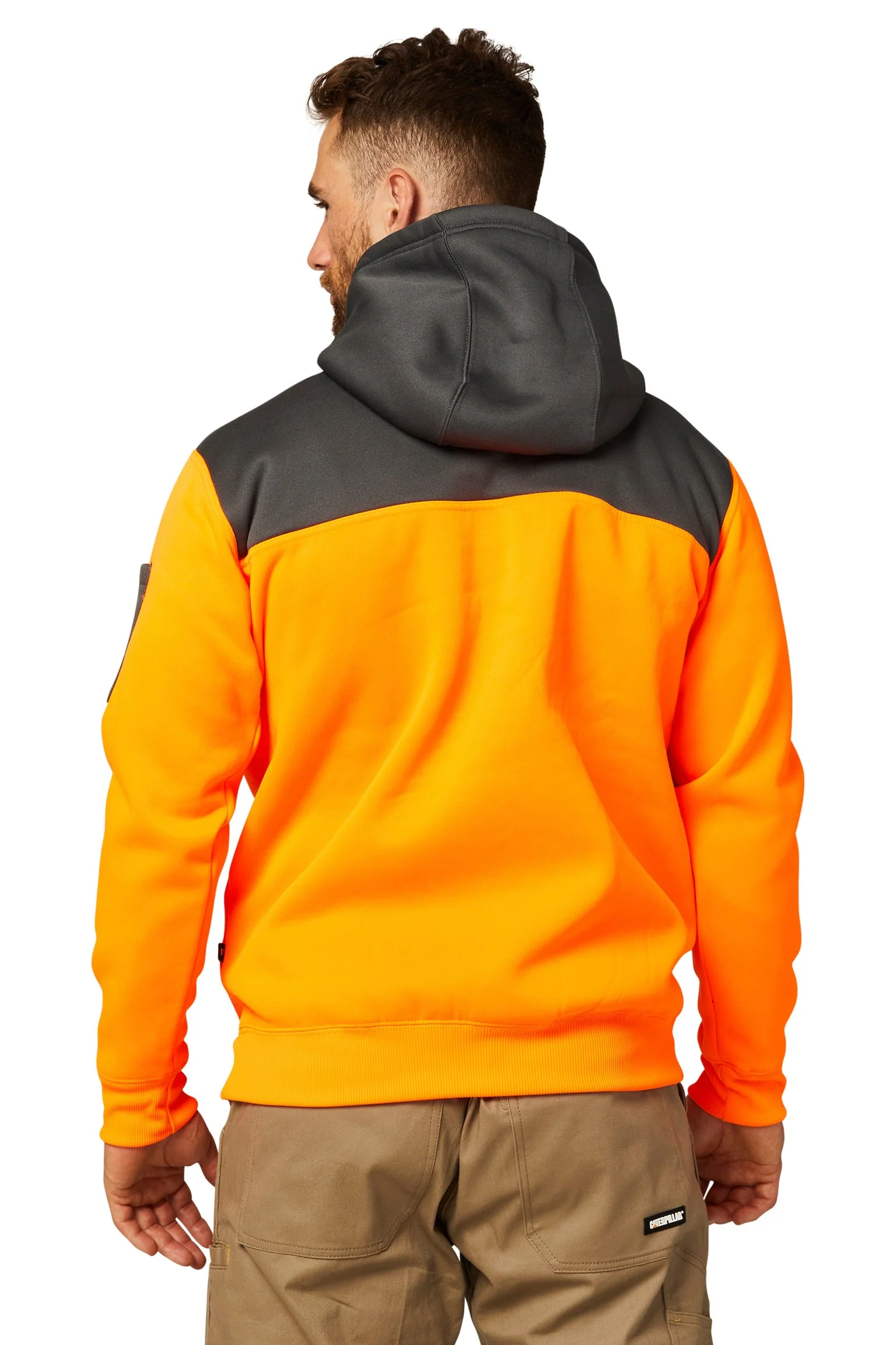 CAT Workwear Hi Vis Hoodie(1910070) - Image 4
