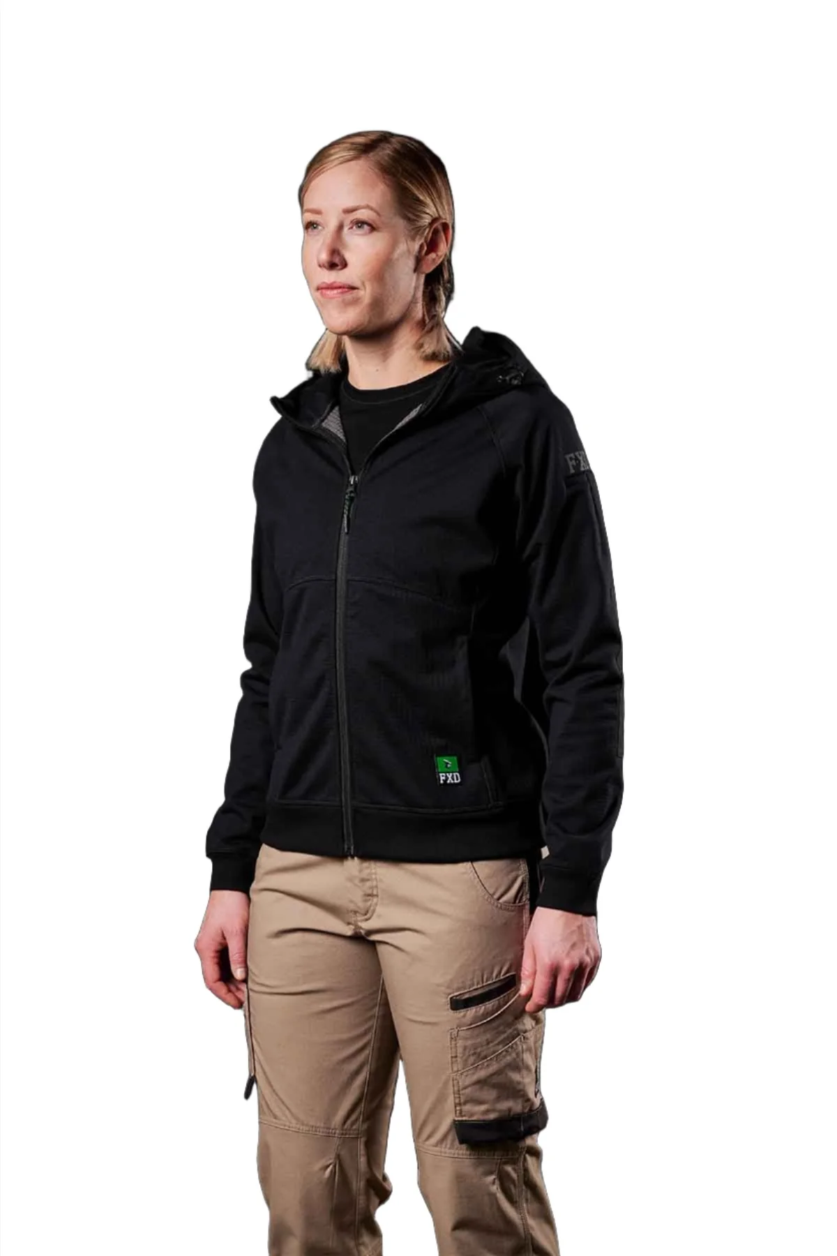 FXD Workwear 3layer Bonded Membrane Women's Fleece Hoodie (WF3W) - Image 11