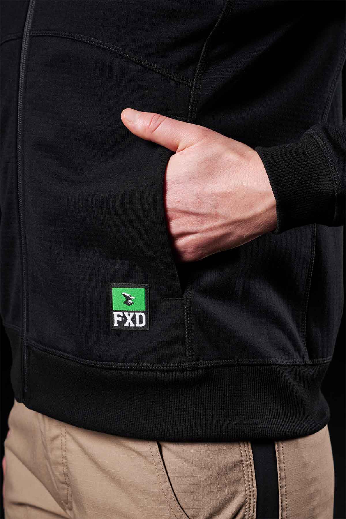 FXD Workwear 3layer Bonded Membrane Women's Fleece Hoodie (WF3W) - Image 15