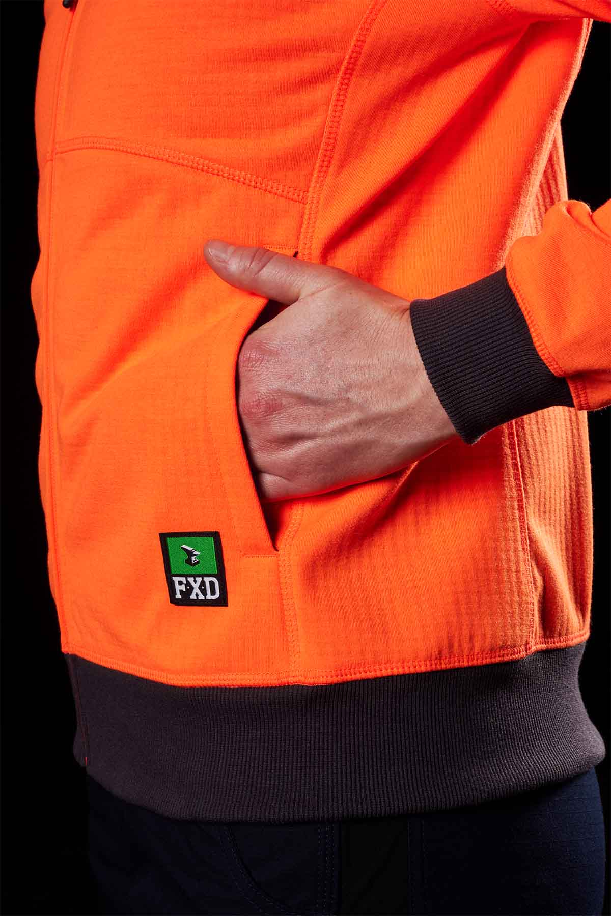 FXD Workwear 3layer Bonded Membrane Women's Fleece Hoodie (WF3W) - Image 20