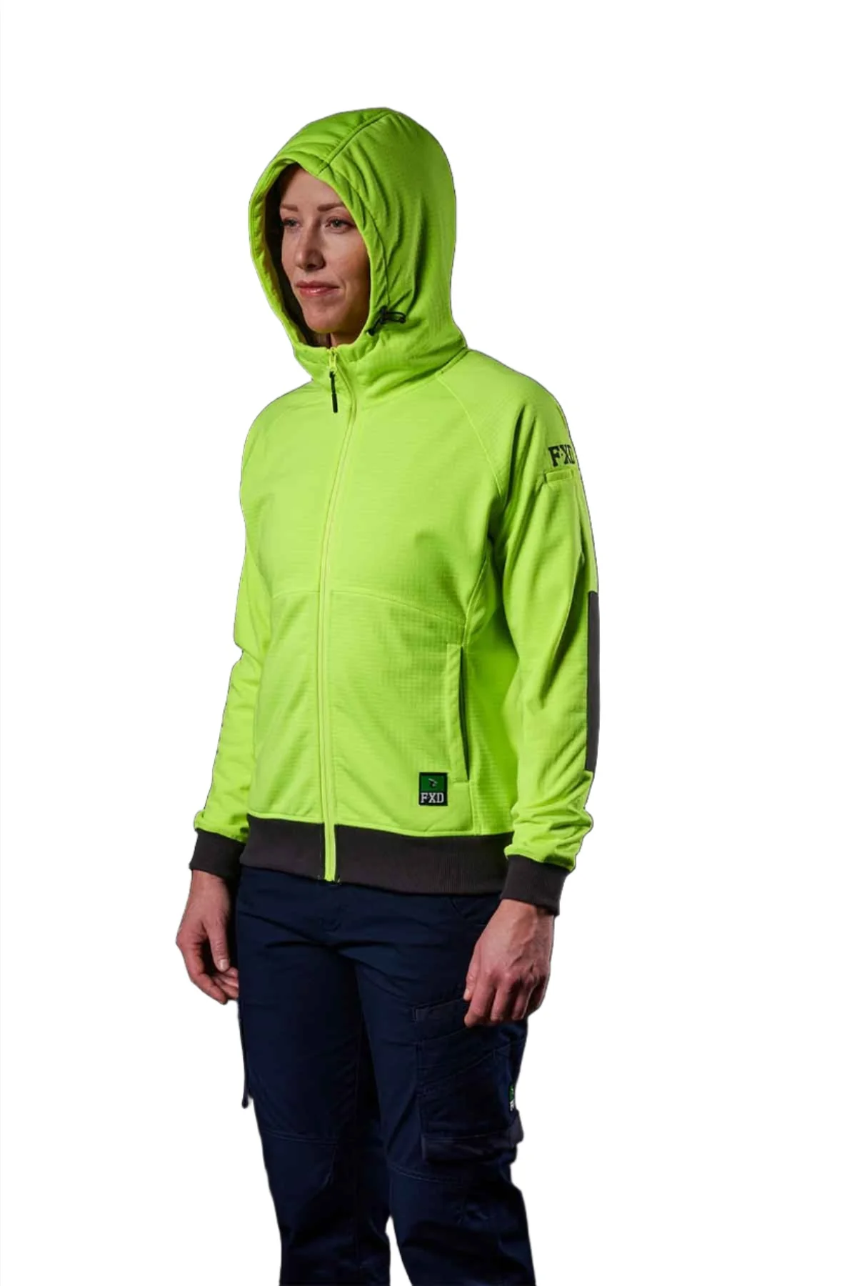 FXD Workwear 3layer Bonded Membrane Women's Fleece Hoodie (WF3W) - Image 29