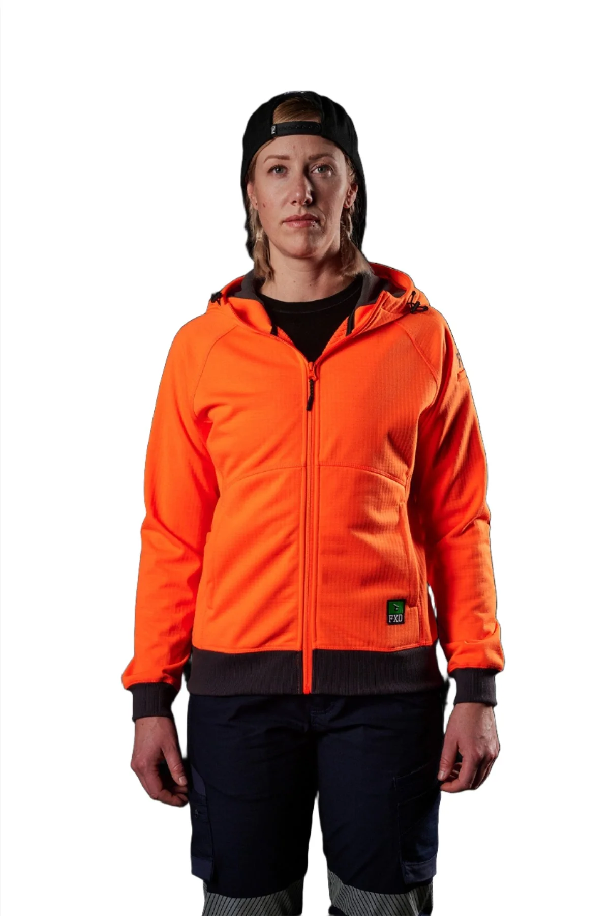 FXD Workwear 3layer Bonded Membrane Women's Fleece Hoodie (WF3W) - Image 36