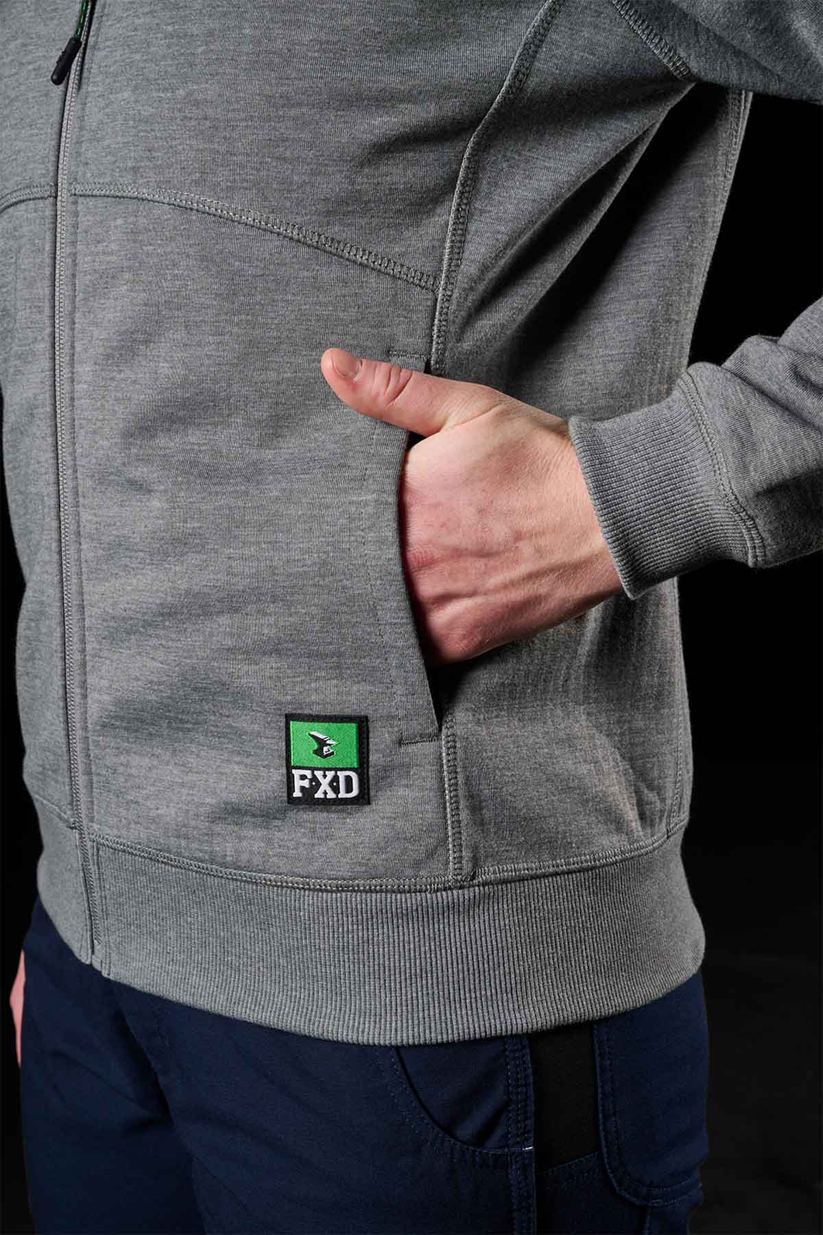 FXD Workwear 3layer Bonded Membrane Women's Fleece Hoodie (WF3W) - Image 5