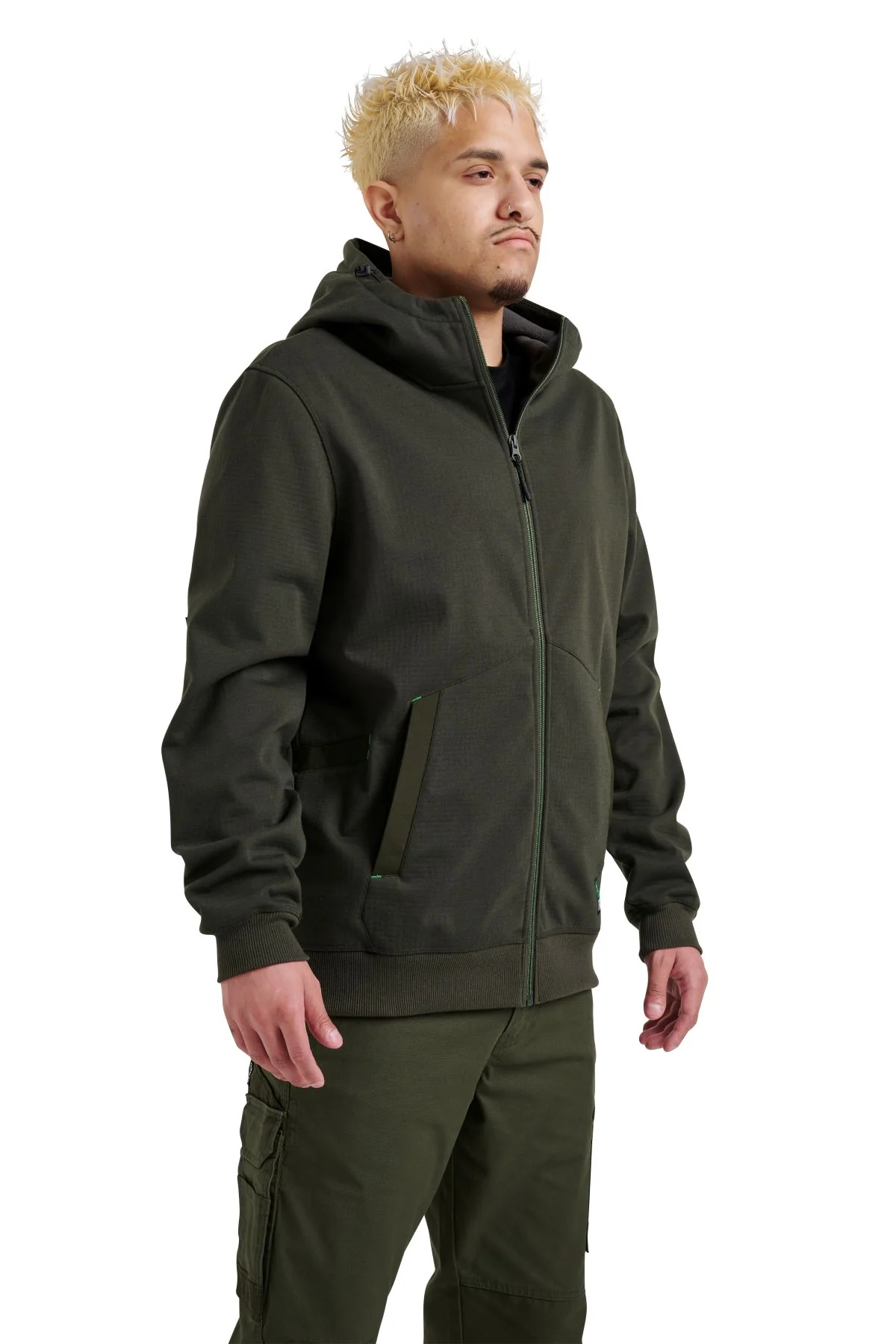 FXD Workwear Bonded 3-layer Membrane Fleece Zip Hoodie (WF3) - Image 10