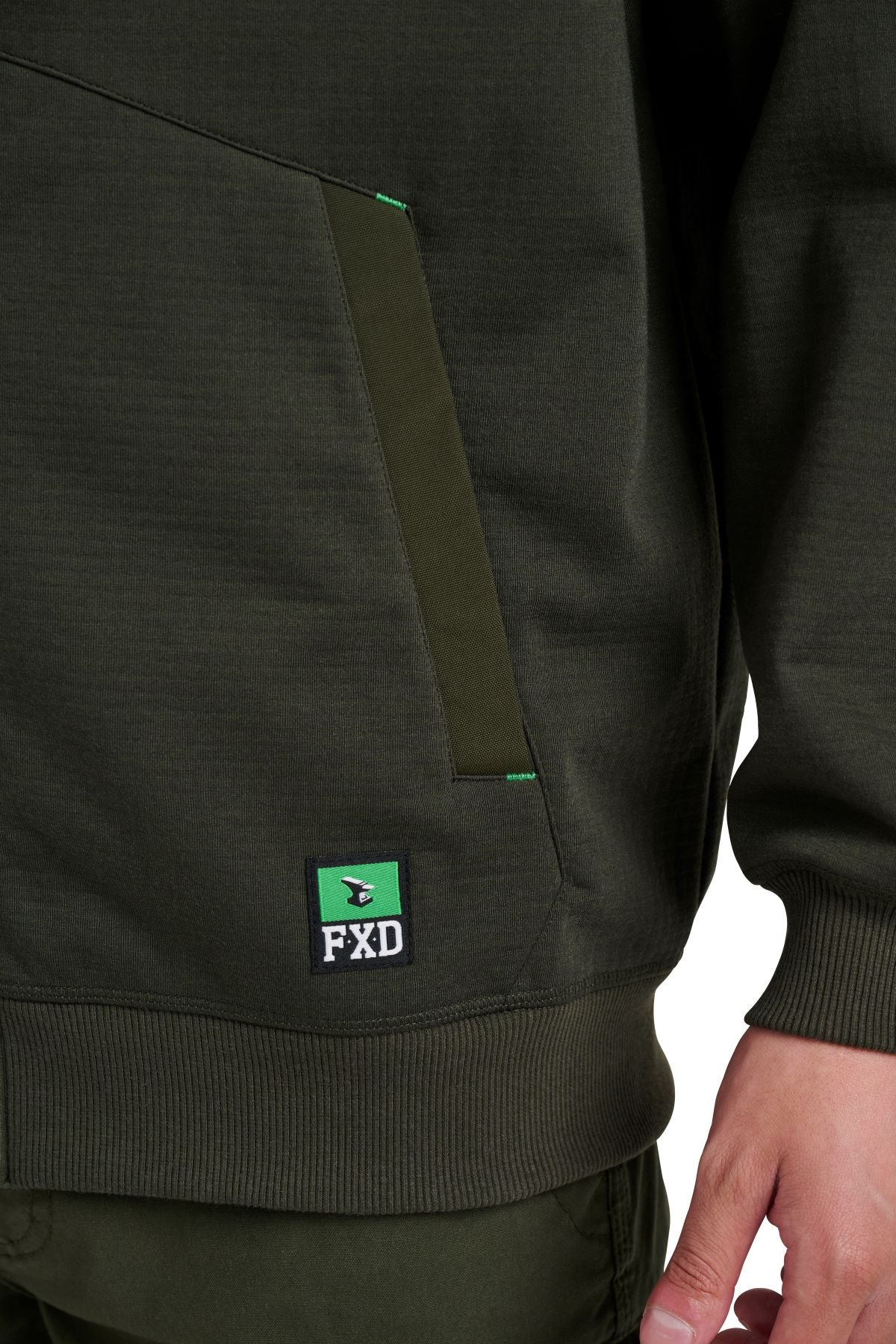 FXD Workwear Bonded 3-layer Membrane Fleece Zip Hoodie (WF3) - Image 18