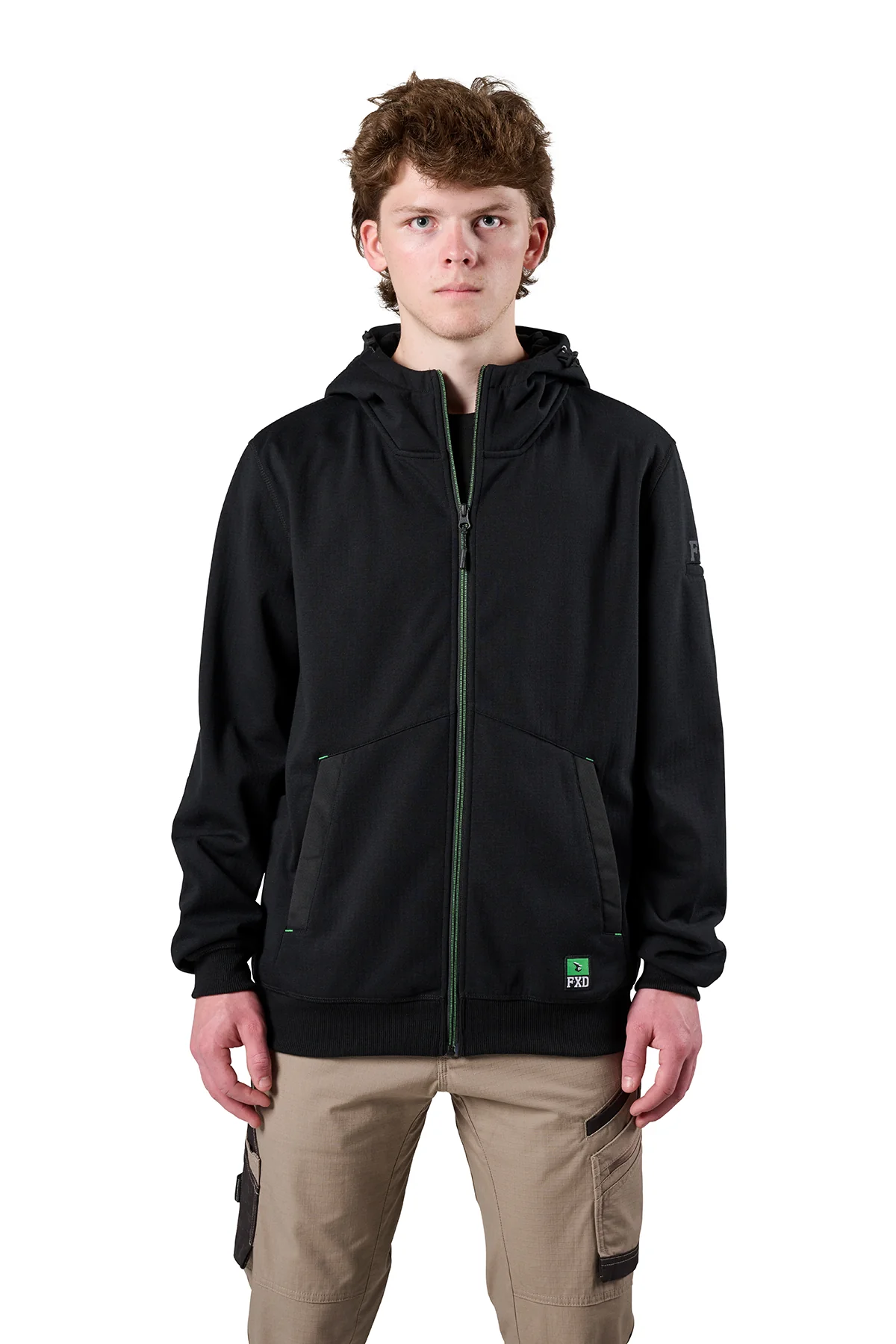 FXD Workwear Bonded 3-layer Membrane Fleece Zip Hoodie (WF3) - Image 21