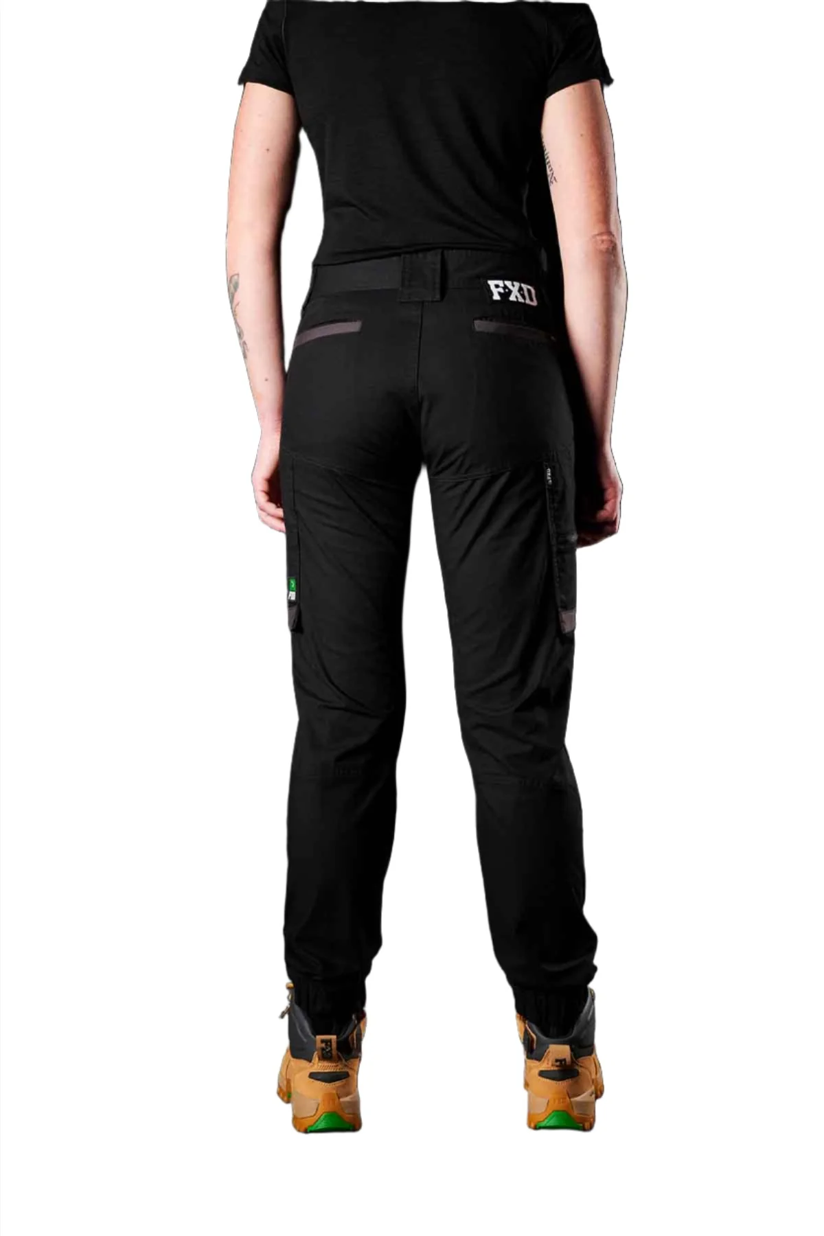FXD Workwear Cuffed Stretch Ripstop Women's  Work Pants (WP8W) - Image 4