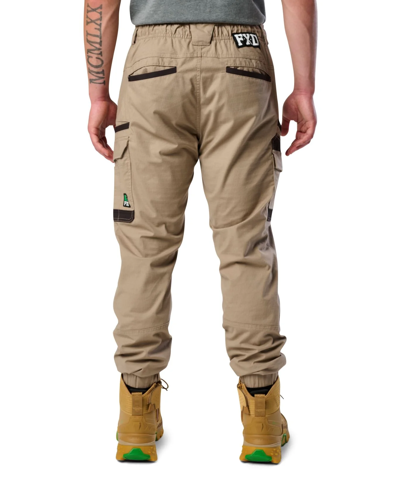 FXD Workwear Cuffed Elastic Waist Stretch Ripstop Pant (WP12C) - Image 5