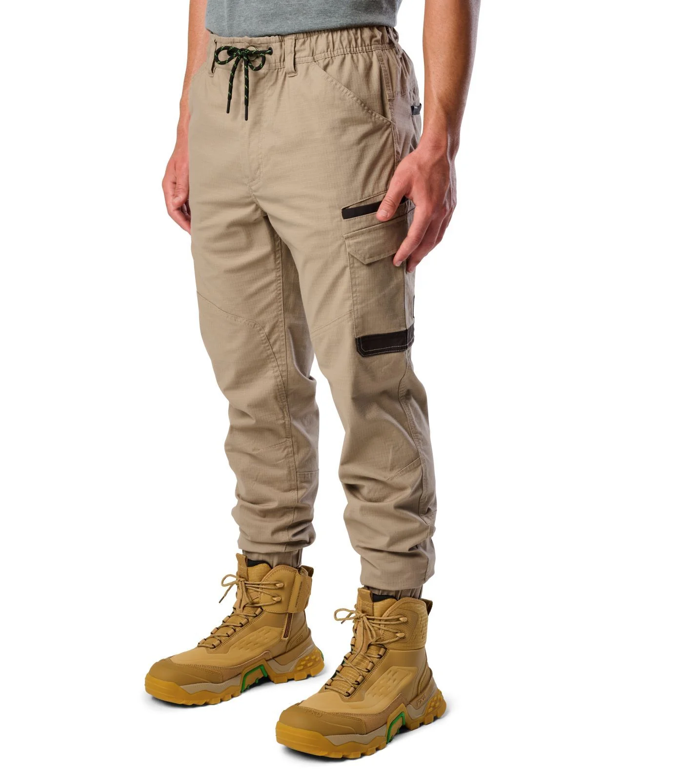 FXD Workwear Cuffed Elastic Waist Stretch Ripstop Pant (WP12C) - Image 7