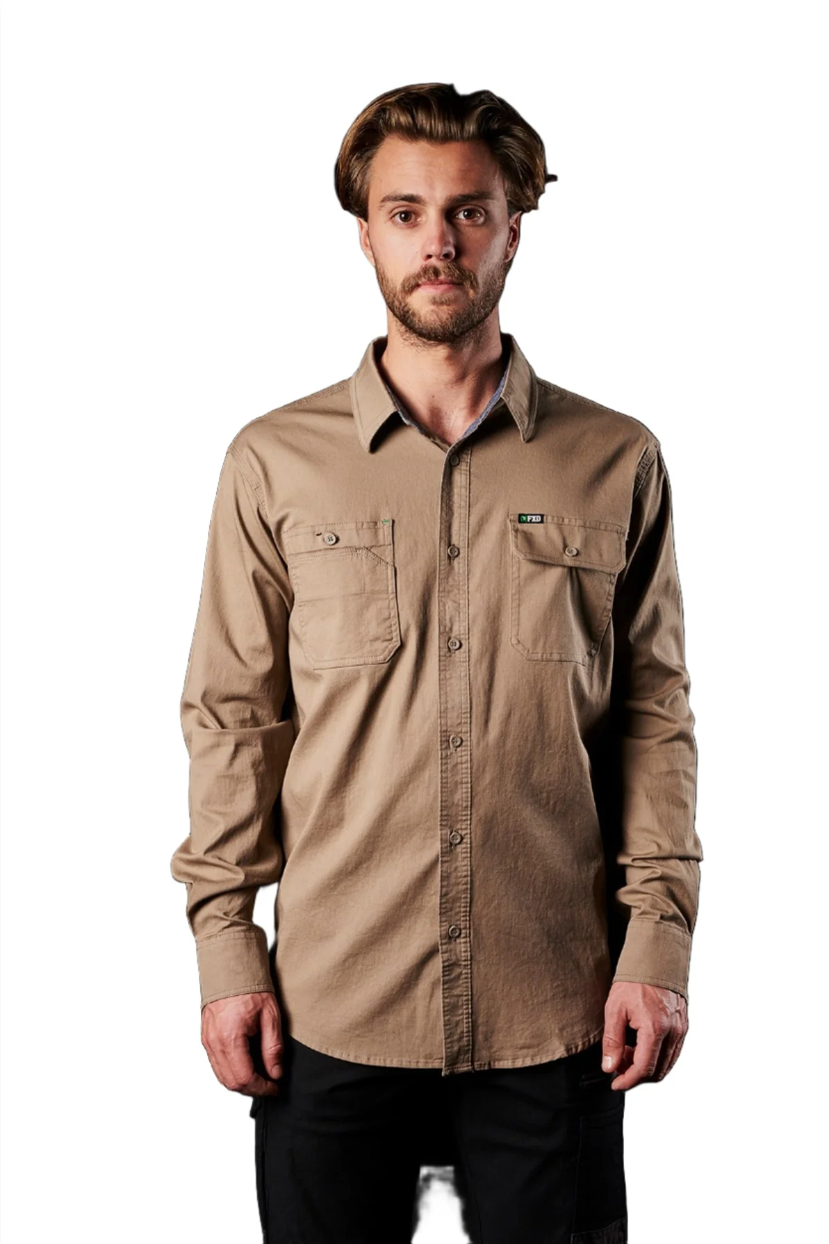 FXD Workwear Long Sleeve Work Shirt (LSH1) - Image 3