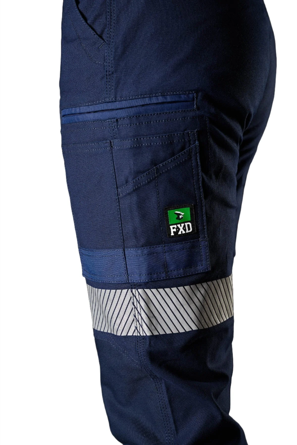 FXD Workwear Refelctive Cuffed Women's Work Pants (WP4WT) - Image 3