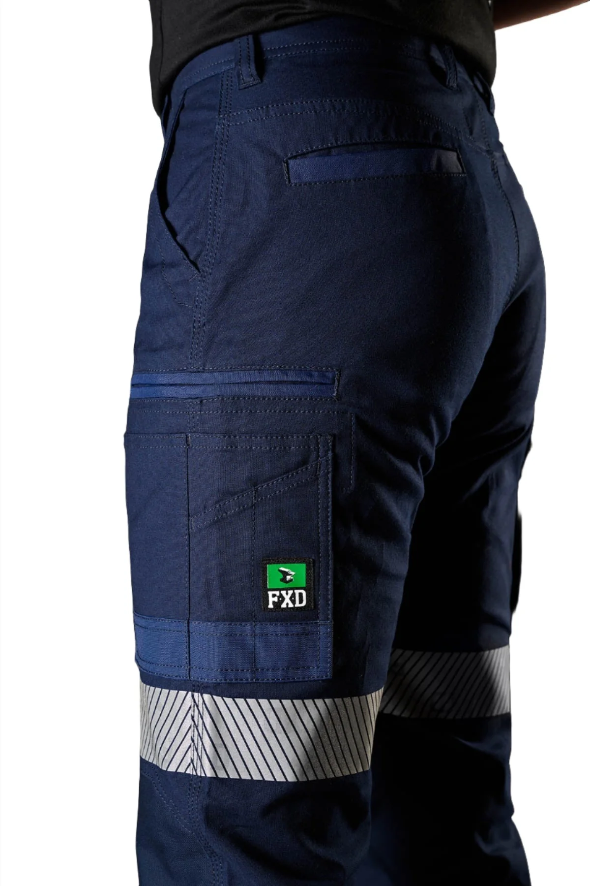 FXD Workwear Refelctive Cuffed Women's Work Pants (WP4WT) - Image 5
