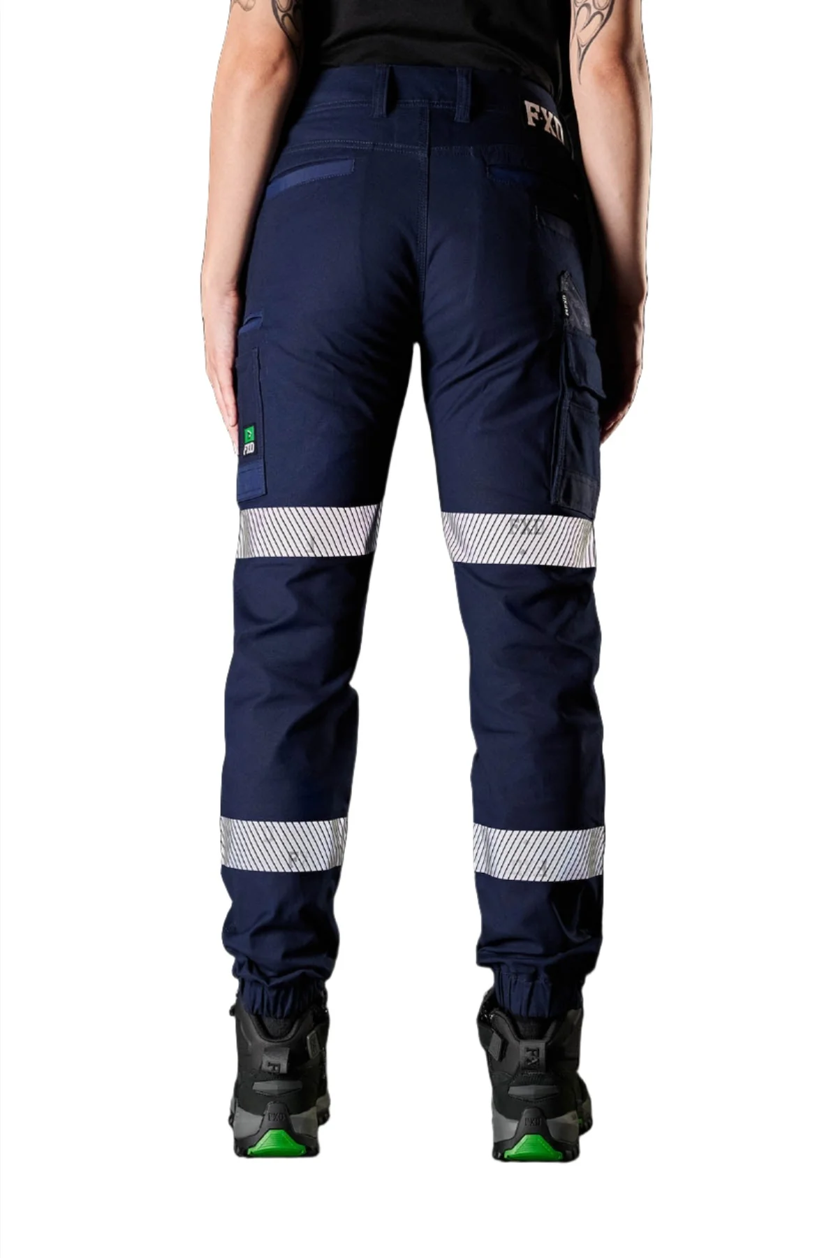 FXD Workwear Refelctive Cuffed Women's Work Pants (WP4WT) - Image 6