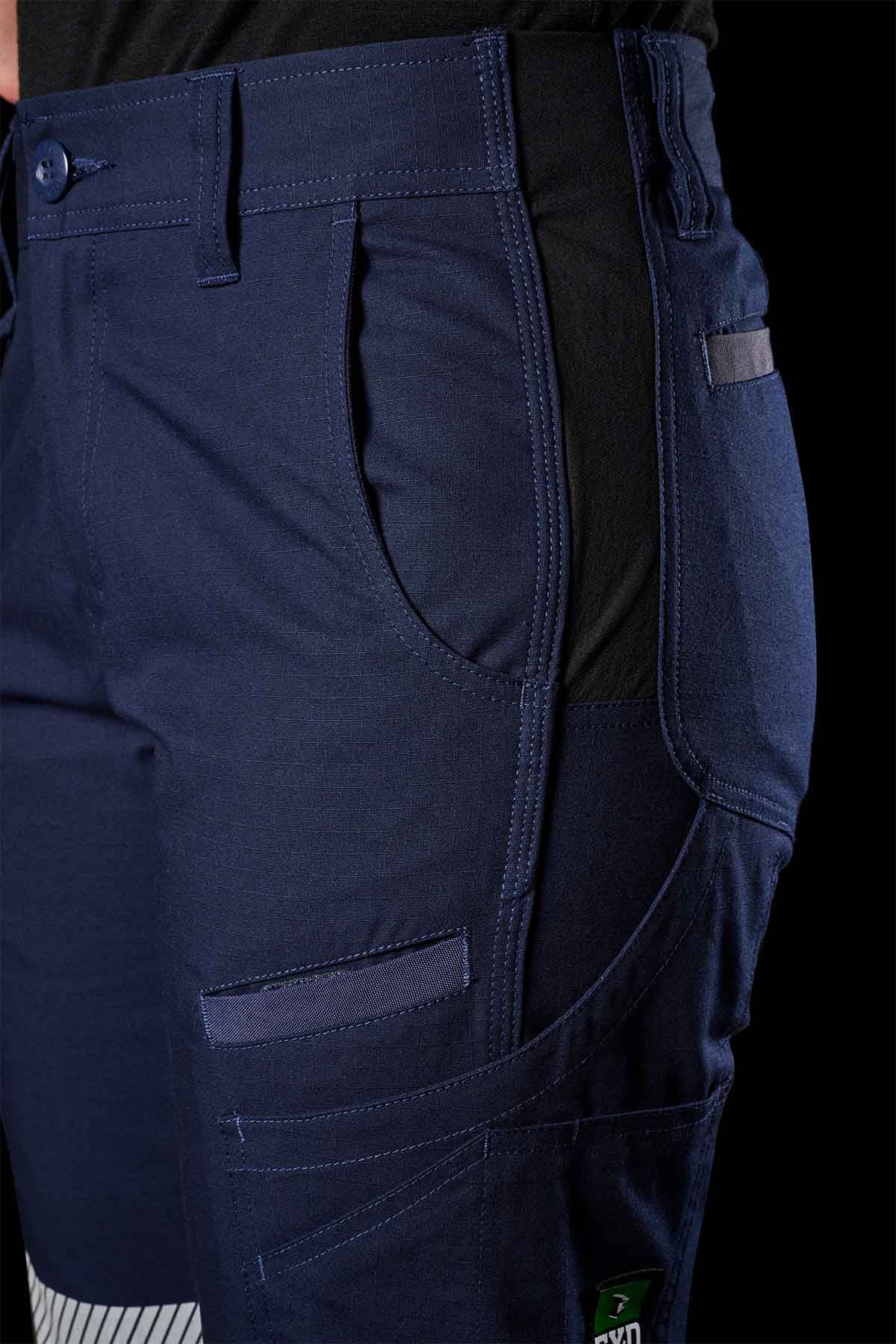 FXD Workwear Reflective Cuffed Stretch Ripstop Women's Work Pants (WP8WT) - Image 5