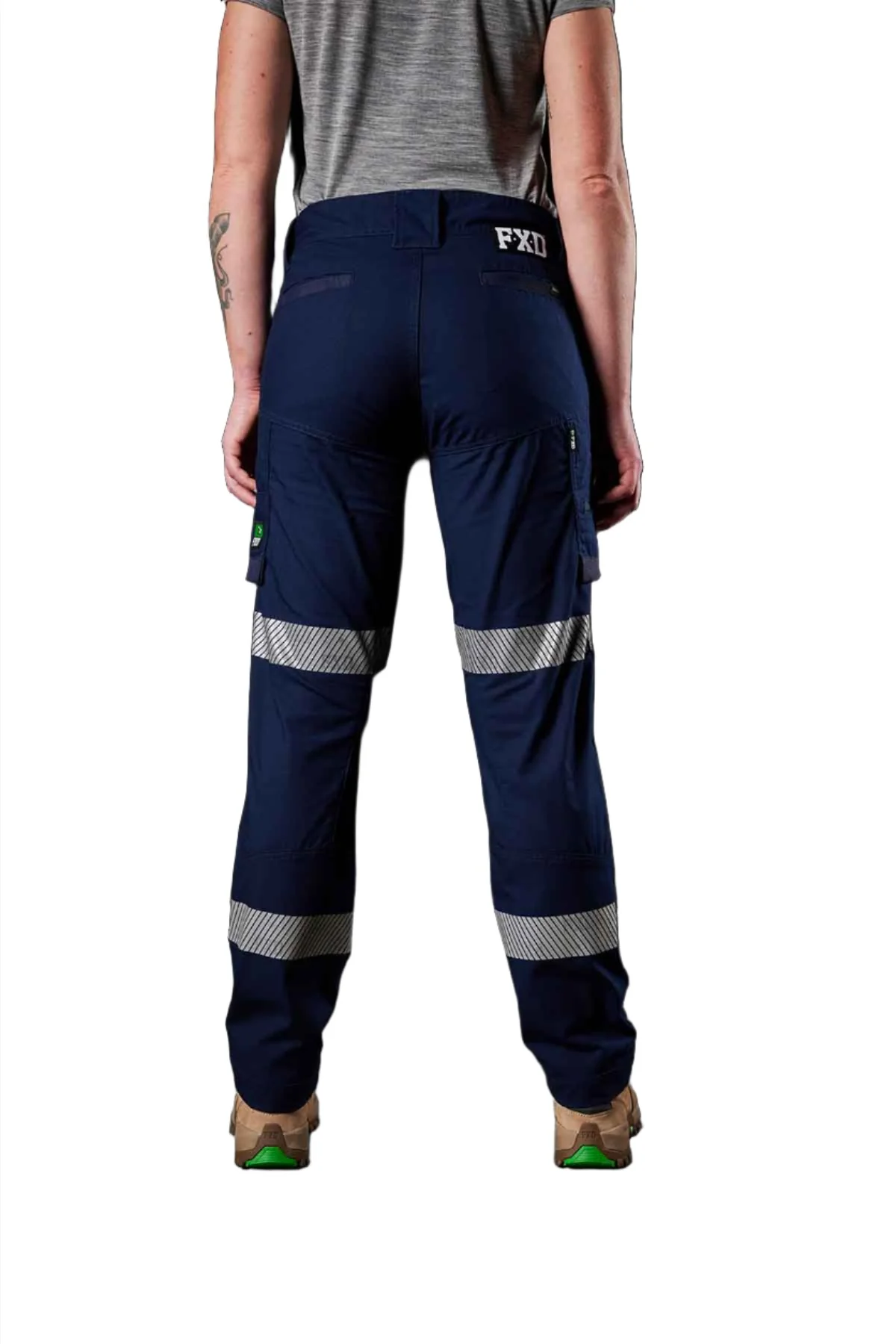 FXD Workwear Reflective Stretch Ripstop Women's Work Pants (WP7WT) - Image 4