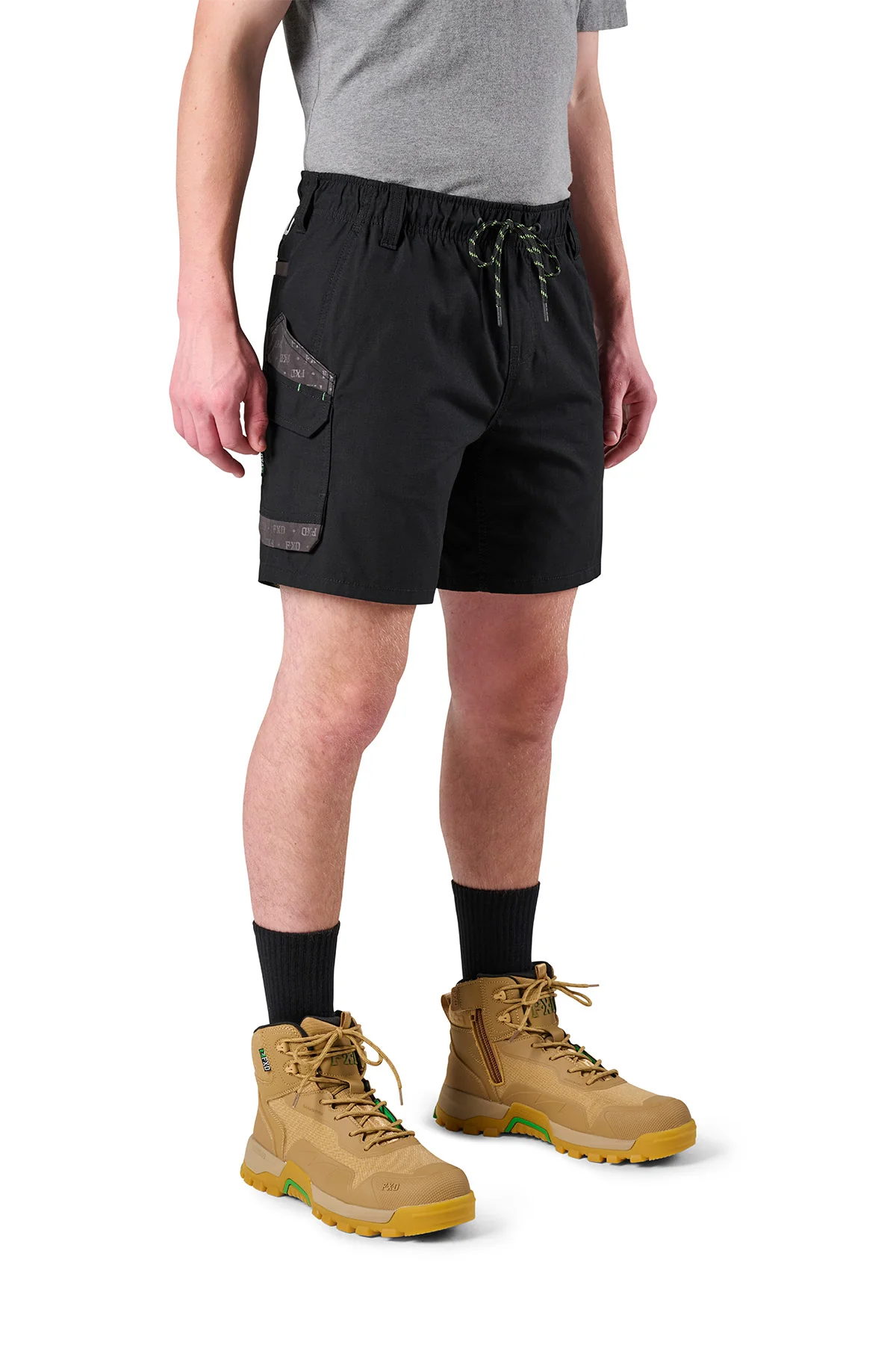 FXD Workwear Elastic Waist Stretch  Utility Short (WS7) - Image 29