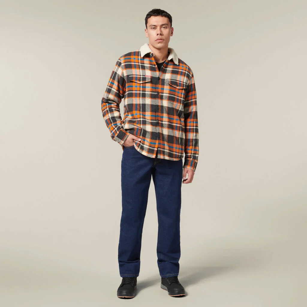 Hard Yakka Heavy Duty Washed Denim Work Jeans (Y03514) - Image 8