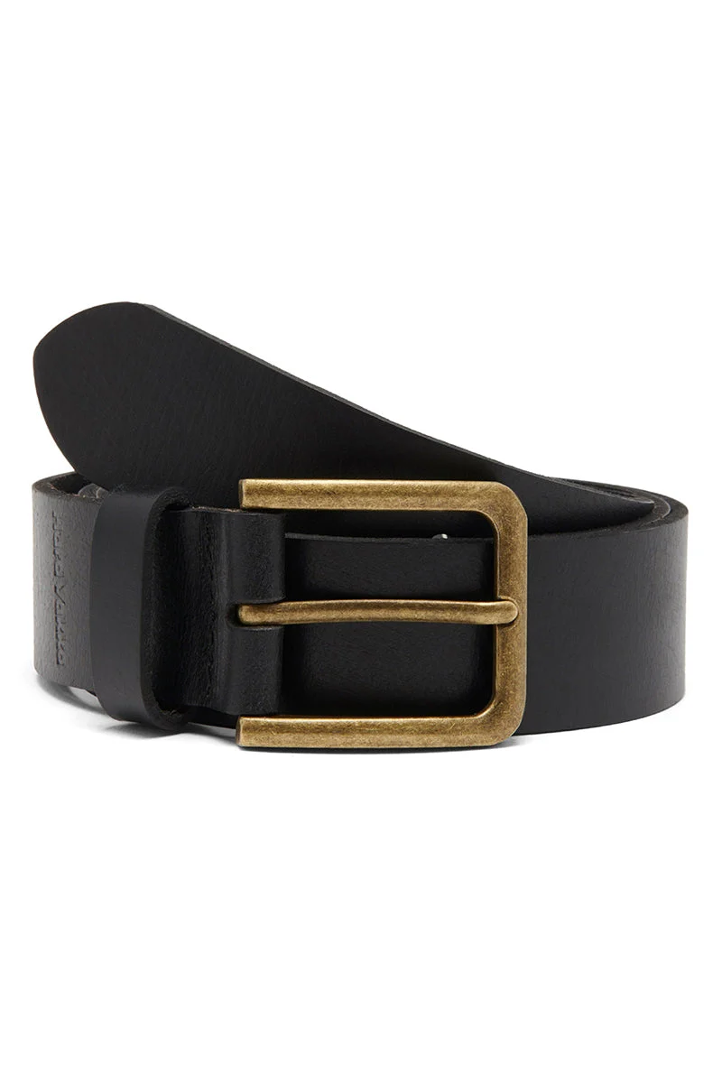 Hard Yakka Embossed Leather & Brass Buckle Belt (Y22826) - Image 4