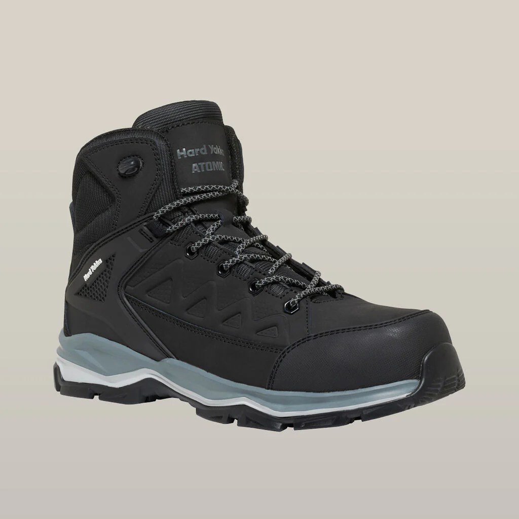 Hard Yakka Atomic Hybrid Lace Up & Side Zip Safety Boot (Y60285) - Image 5