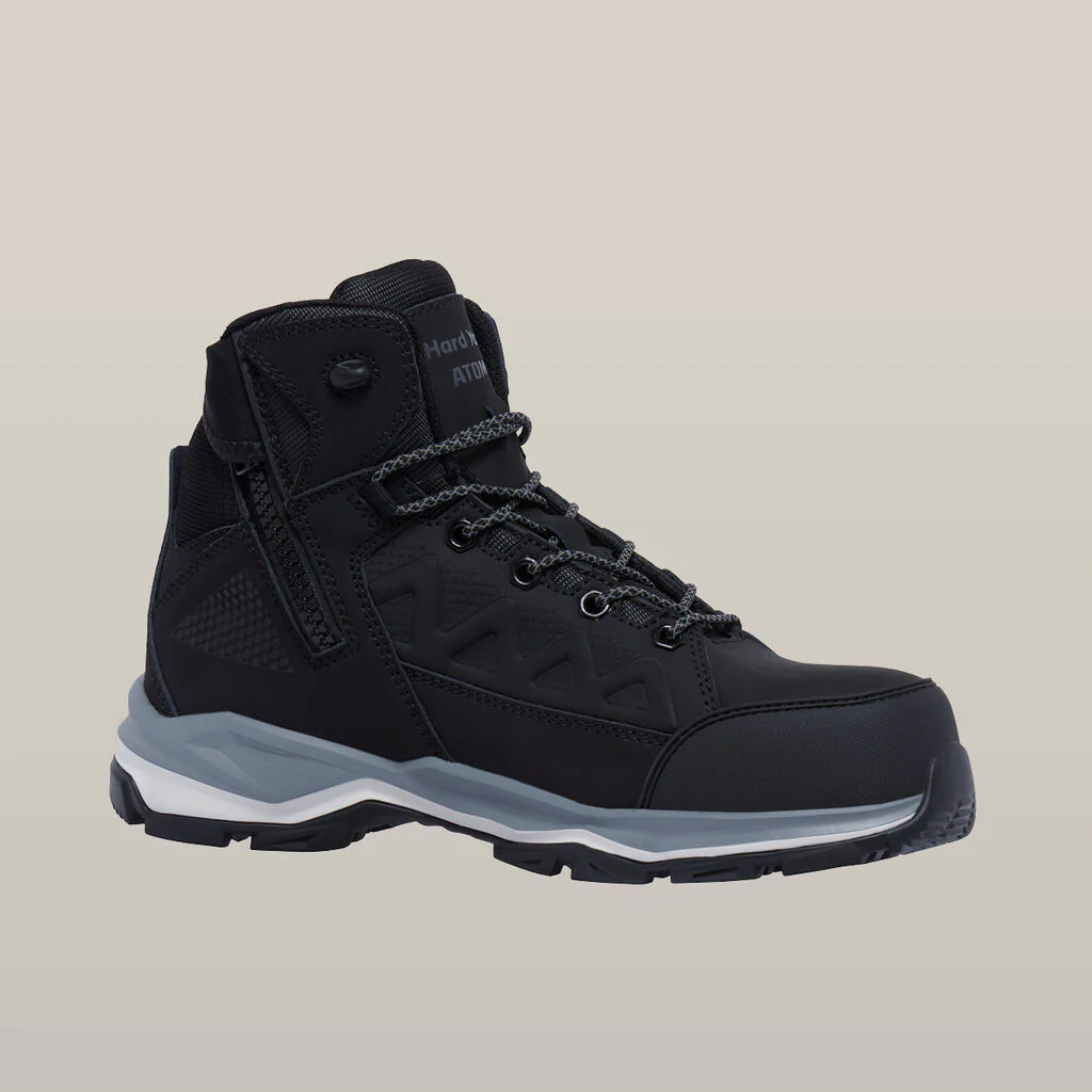 Hard Yakka Atomic Hybrid Lace Up & Side Zip Safety Boot (Y60285) - Image 6