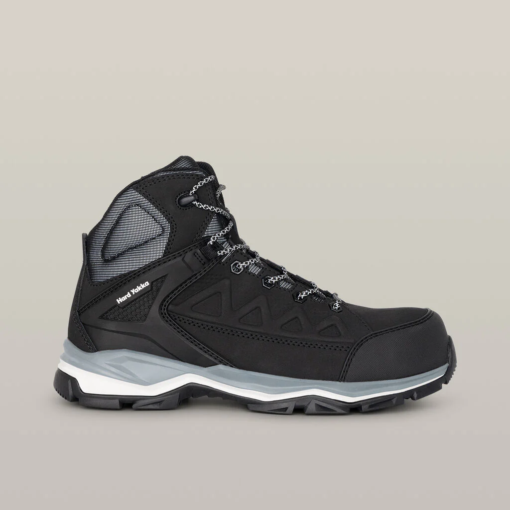 Hard Yakka Atomic Hybrid Lace Up & Side Zip Safety Boot (Y60285) - Image 7