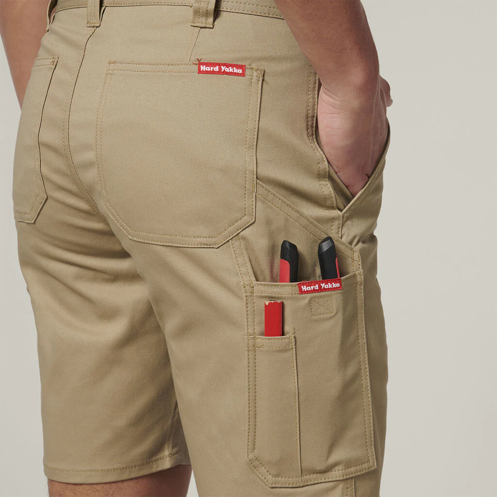 Hard Yakka Core Relaxed Fit Stretch Cotton Work Cargo Short (Y05067) - Image 19