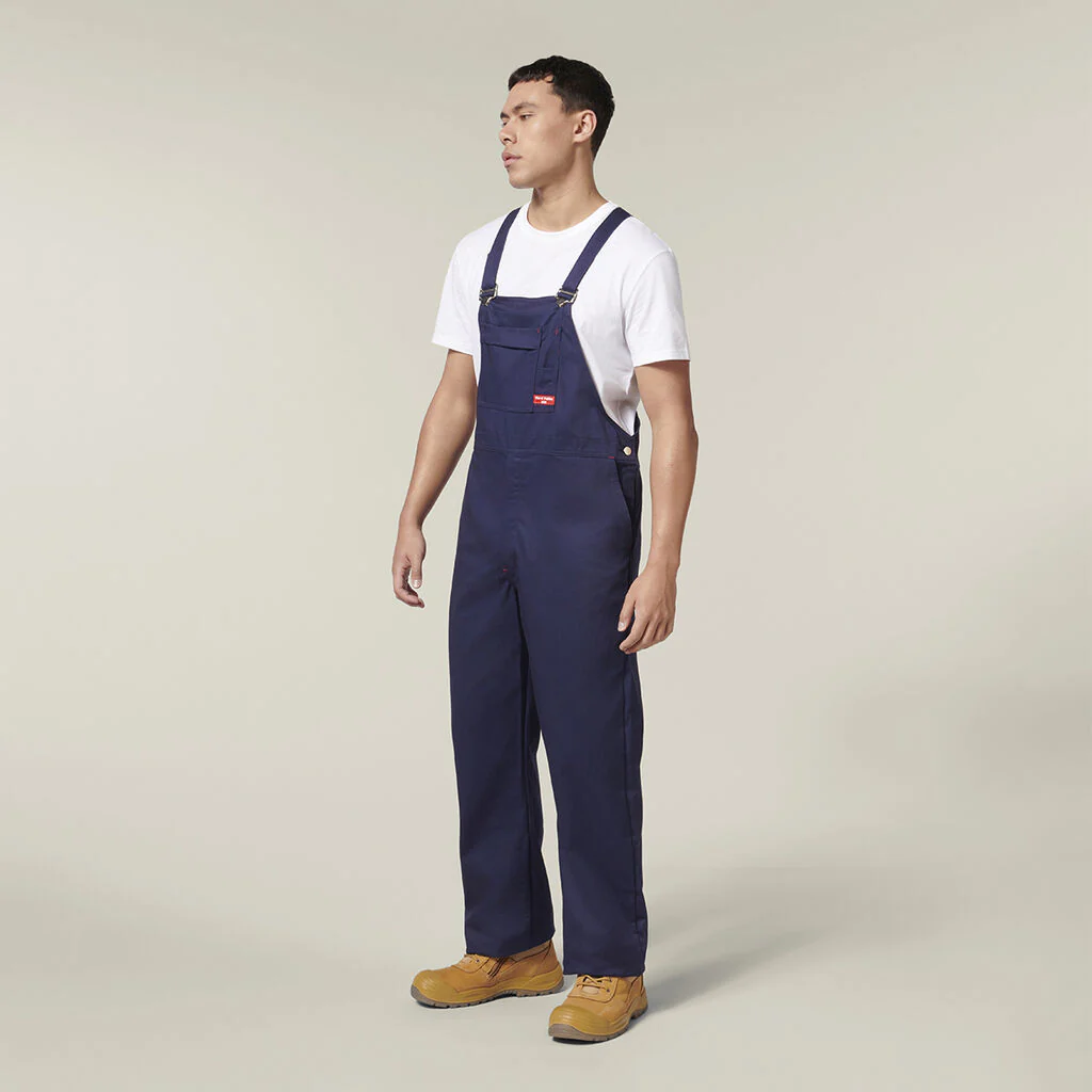 Hard Yakka Bib & Brace Cross Back Cotton Overall (Y01010) - Image 10