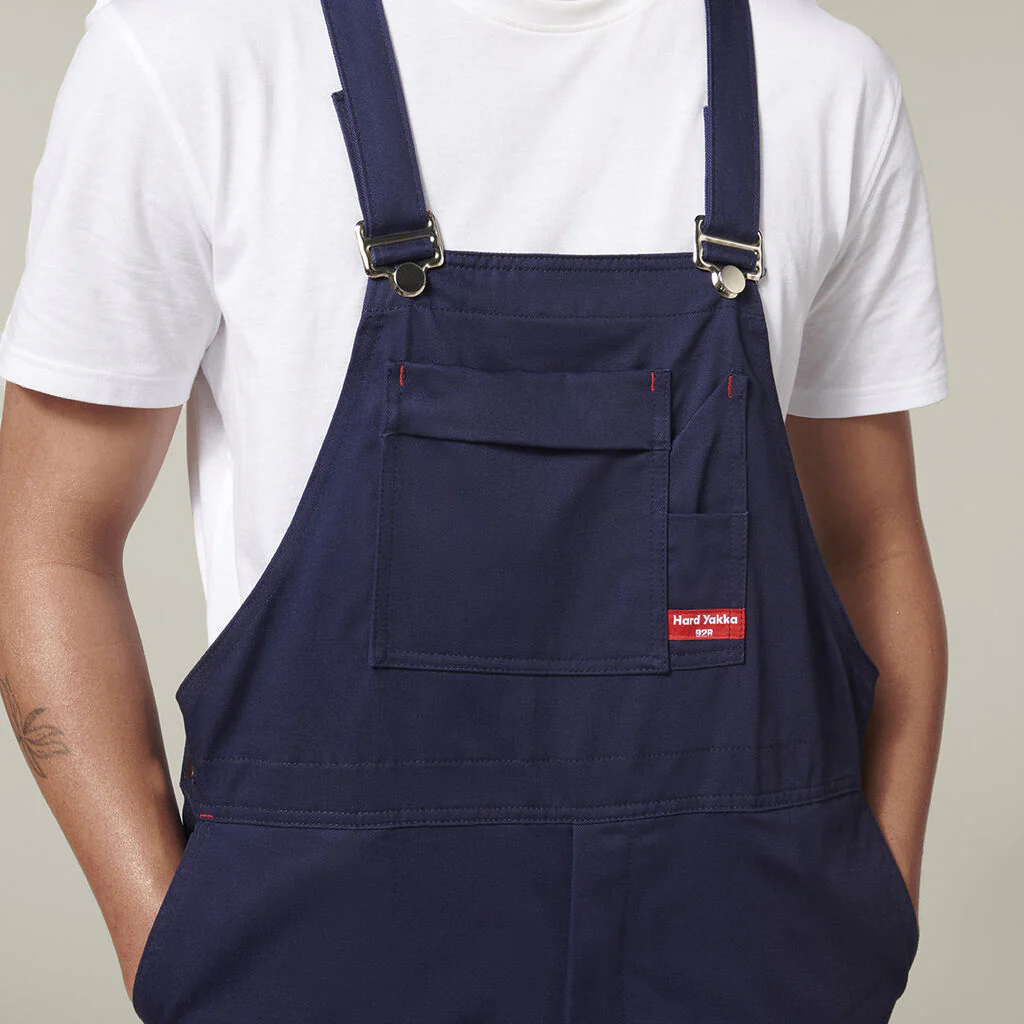 Hard Yakka Bib & Brace Cross Back Cotton Overall (Y01010) - Image 13
