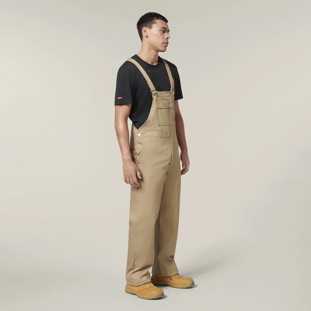 Hard Yakka Bib & Brace Cross Back Cotton Overall (Y01010) - Image 4