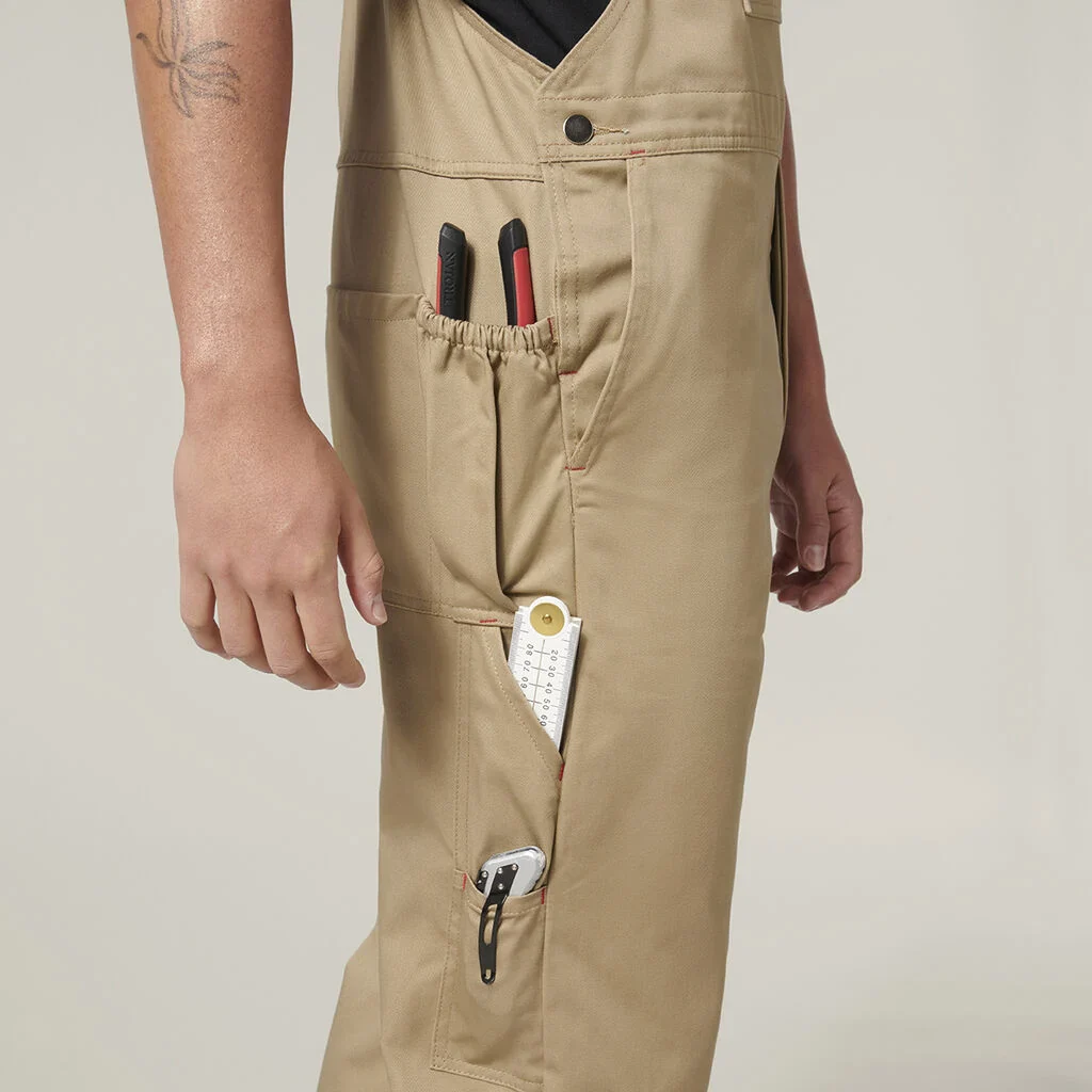 Hard Yakka Bib & Brace Cross Back Cotton Overall (Y01010) - Image 7