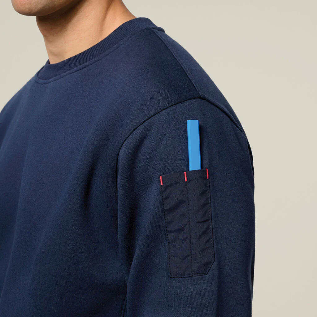 Hard Yakka Crew Neck Fleece Jumper (Y19324) - Image 23