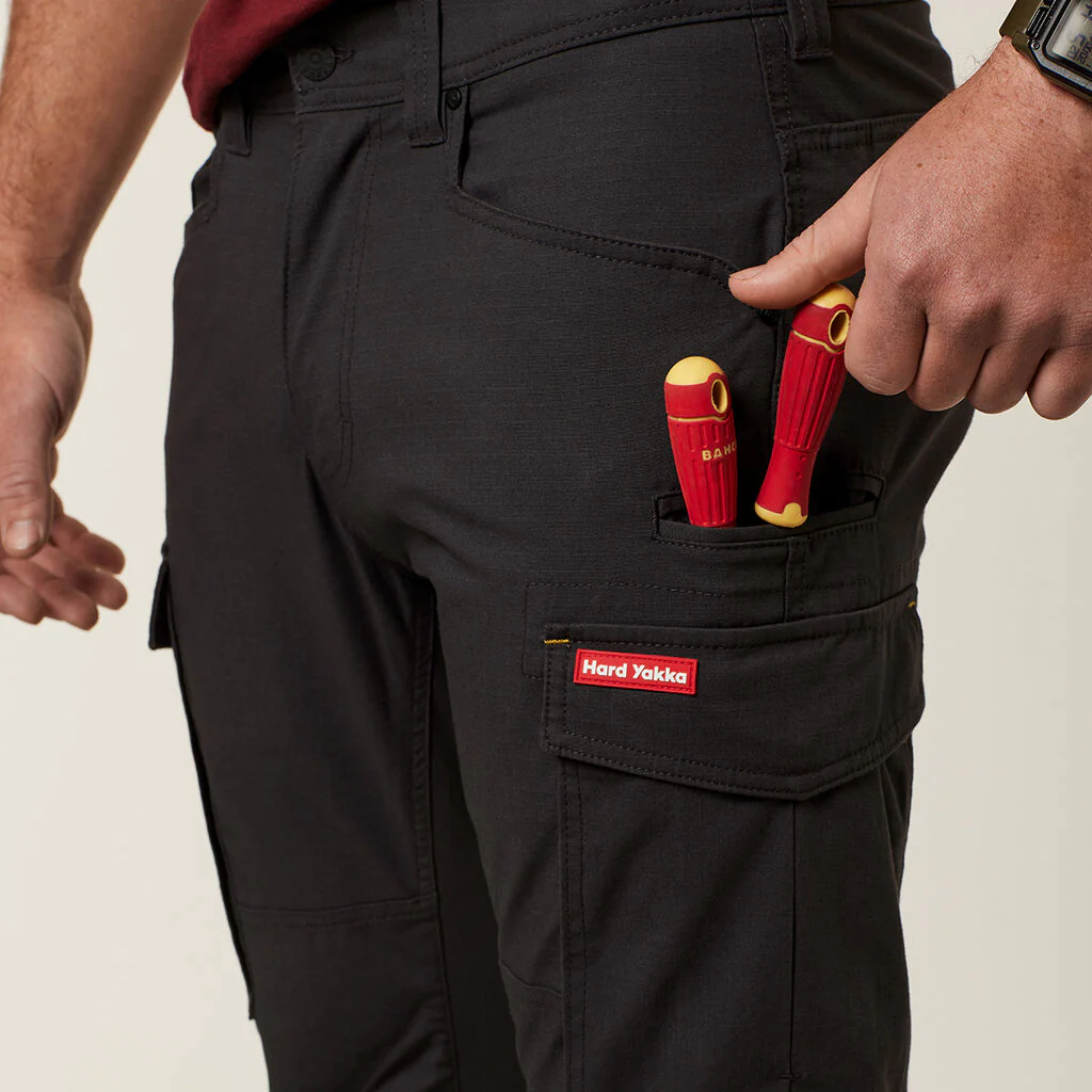 Hard Yakka 3056 Ripstop Slim Fit Cotton Cargo Pant (Y02255) - Image 10