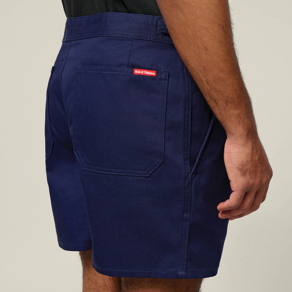 Hard Yakka Relaxed Fit Cotton Drill Short With Side Tabs (Y05340) - Image 11