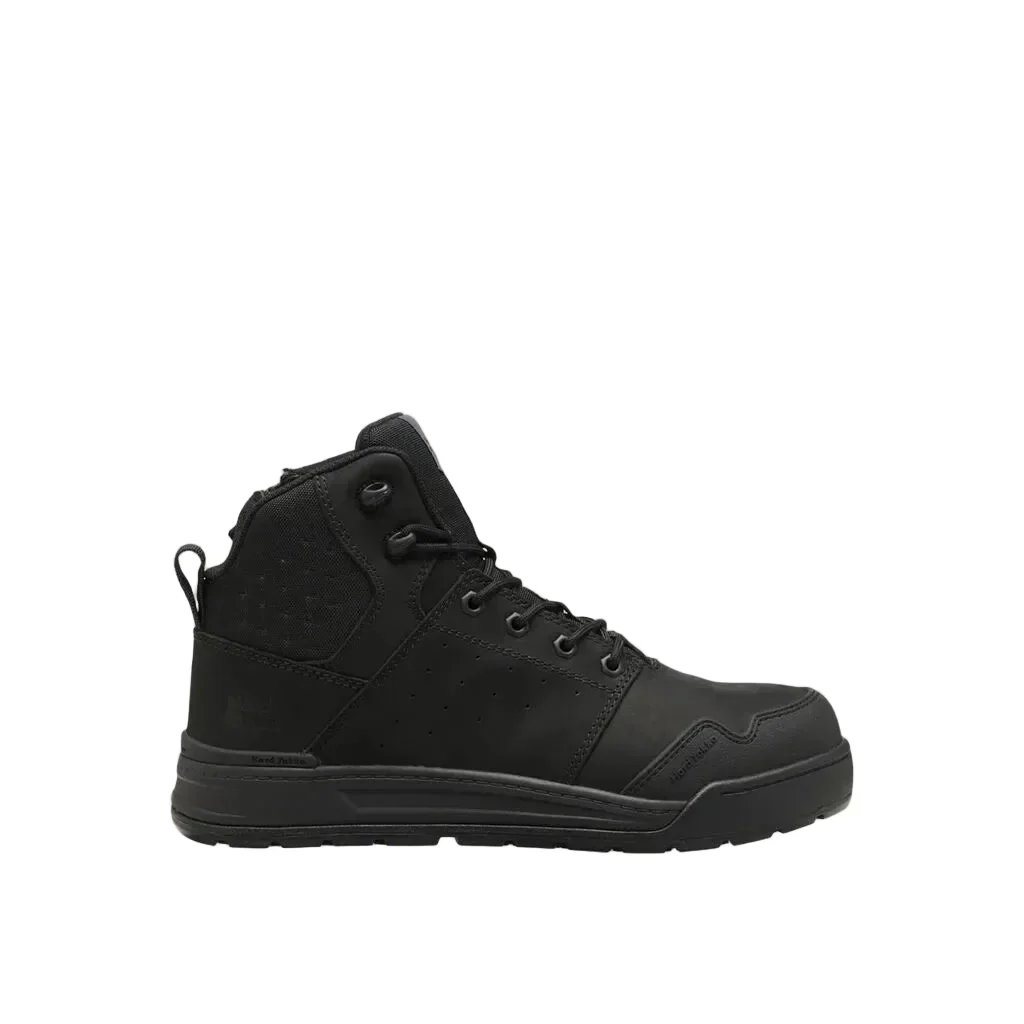 Hard Yakka Evolution Lace Up & Side Zip 5 Inch Steel Toe Safety Boot (Y60123)