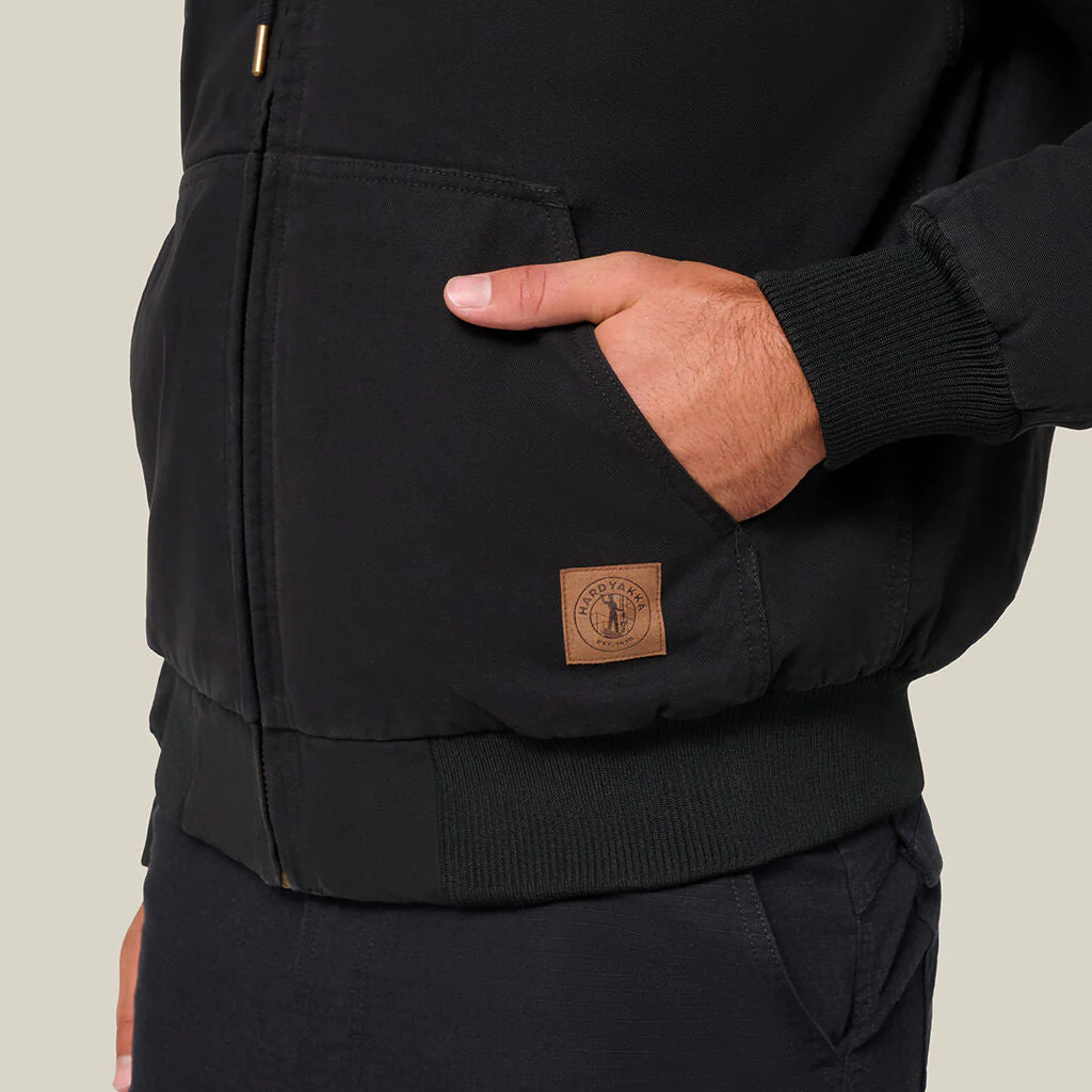 Hard Yakka Heritage Canvas Bomber Jacket (Y06124) - Image 5
