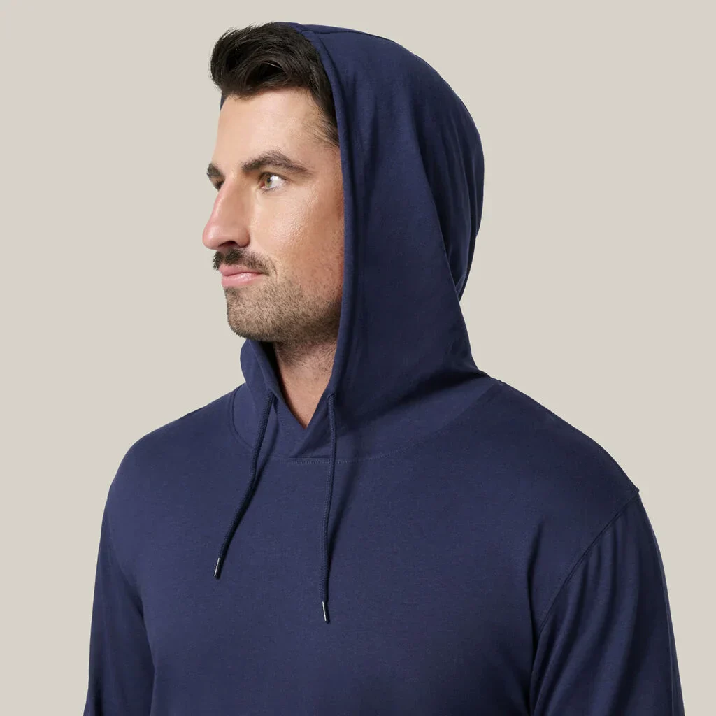 Hard Yakka Heritage Long Sleeve Tee With Hood (Y11244) - Image 17