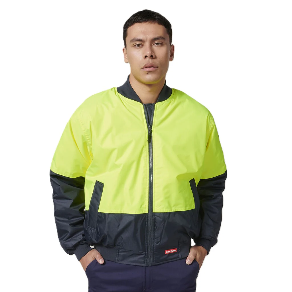 Hard Yakka Core Hi-Vis 2 Tone Waterproof Bomber Jacket (Y06670) - Image 13