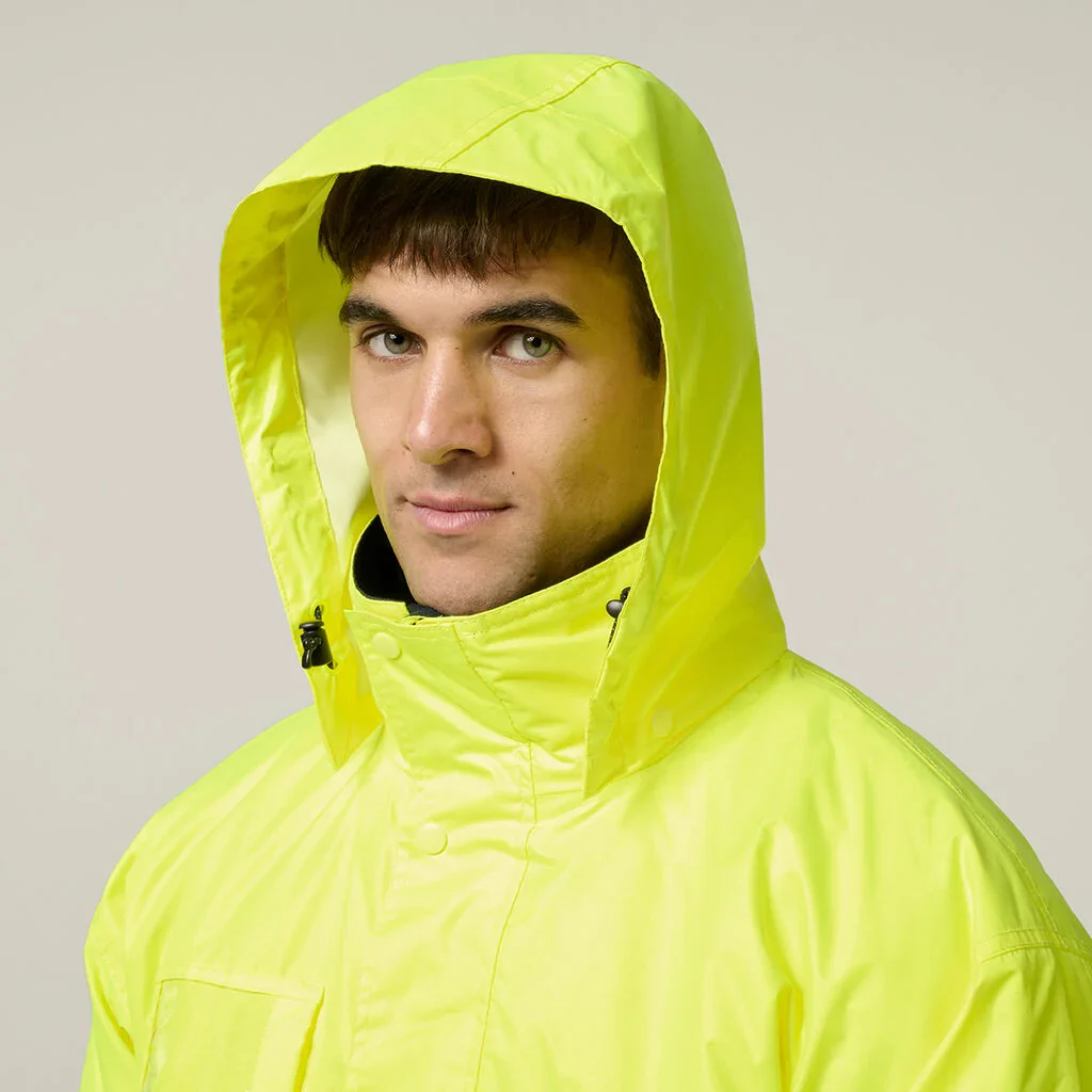 Hard Yakka Core Hi-Vis 2 Tone Taped Quilted Waterproof Jacket (Y06685) - Image 21