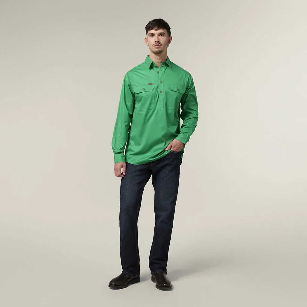 Hard Yakka Mustang Closed Front Work Shirt (Y04004) - Image 18