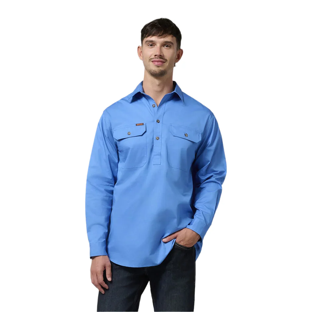 Hard Yakka Mustang Closed Front Work Shirt (Y04004) - Image 19