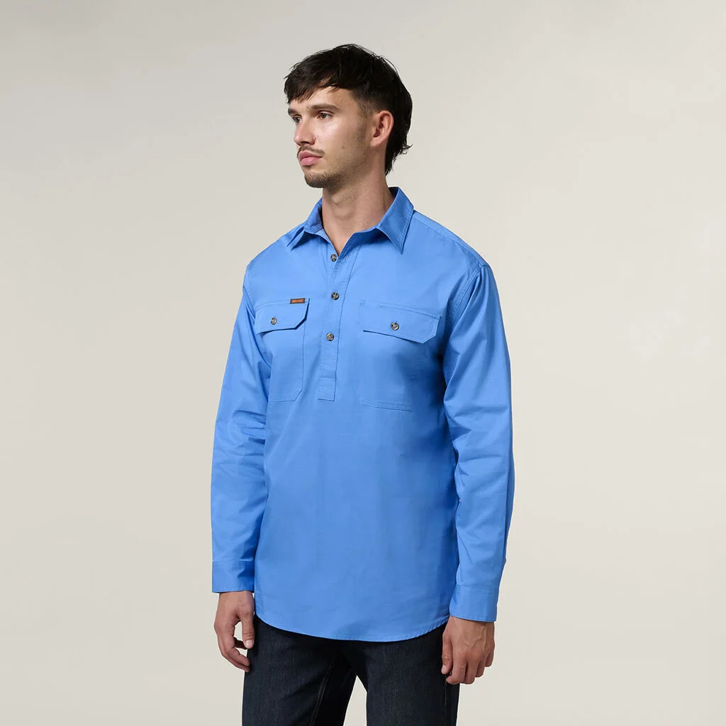 Hard Yakka Mustang Closed Front Work Shirt (Y04004) - Image 20