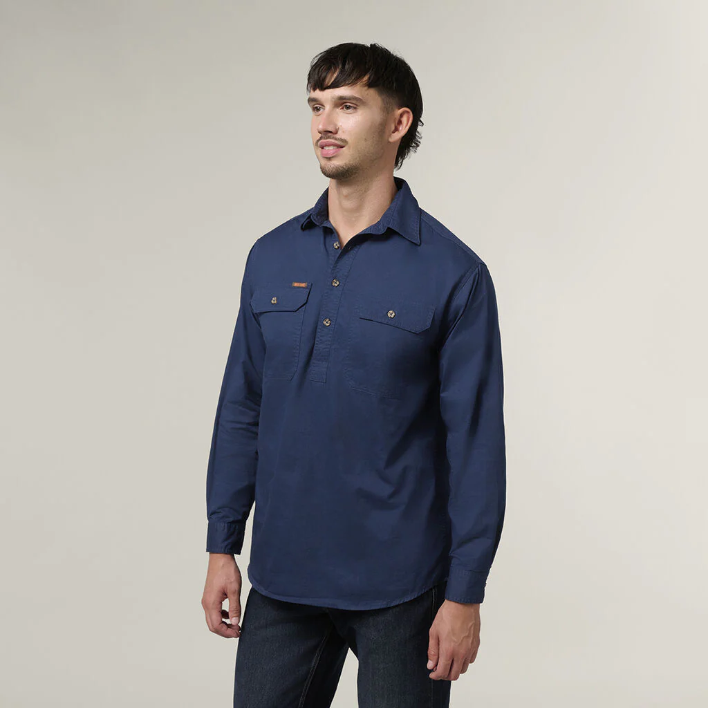Hard Yakka Mustang Closed Front Work Shirt (Y04004) - Image 25