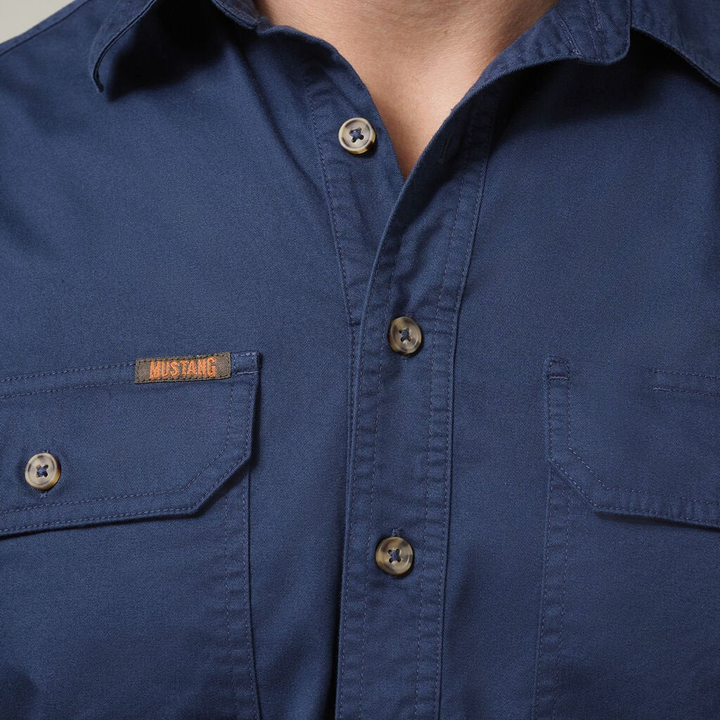 Hard Yakka Mustang Closed Front Work Shirt (Y04004) - Image 28