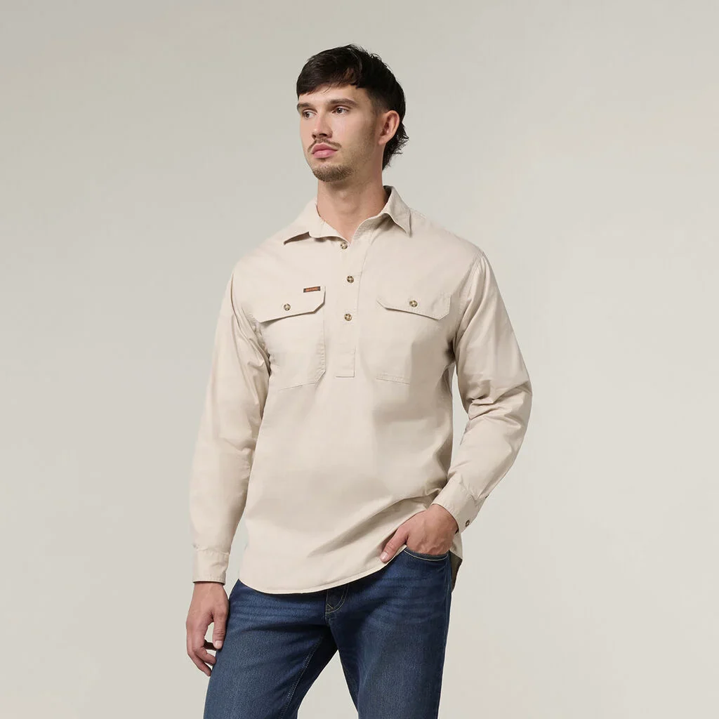 Hard Yakka Mustang Closed Front Work Shirt (Y04004) - Image 31